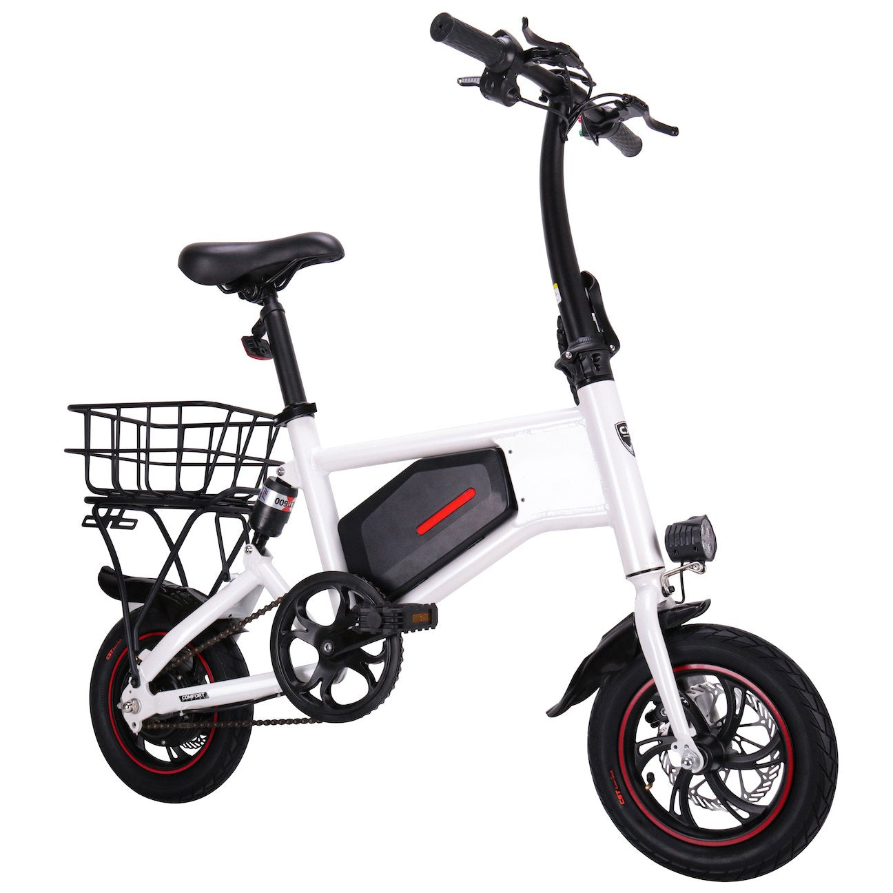 GlareWheel EB-X5 Foldable 15mph Compact Electric Bike