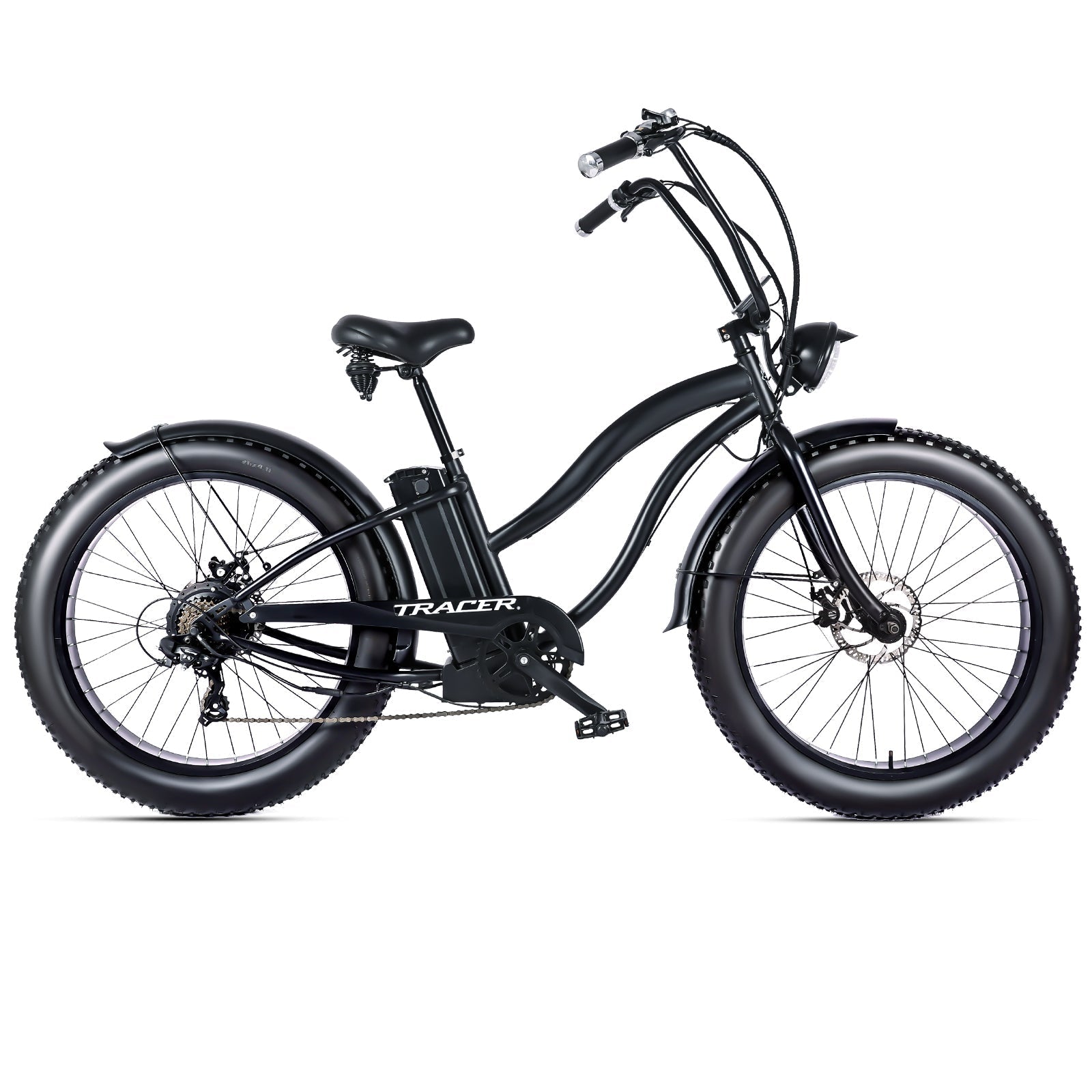 Tracer Loiter 800W 48V Fat Tire Electric Cruiser Bike