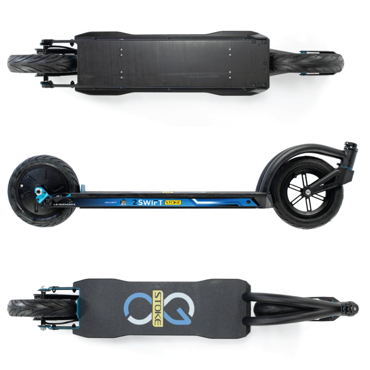 2Swift Stoke All-Terrain Electric Snowboard Style Board