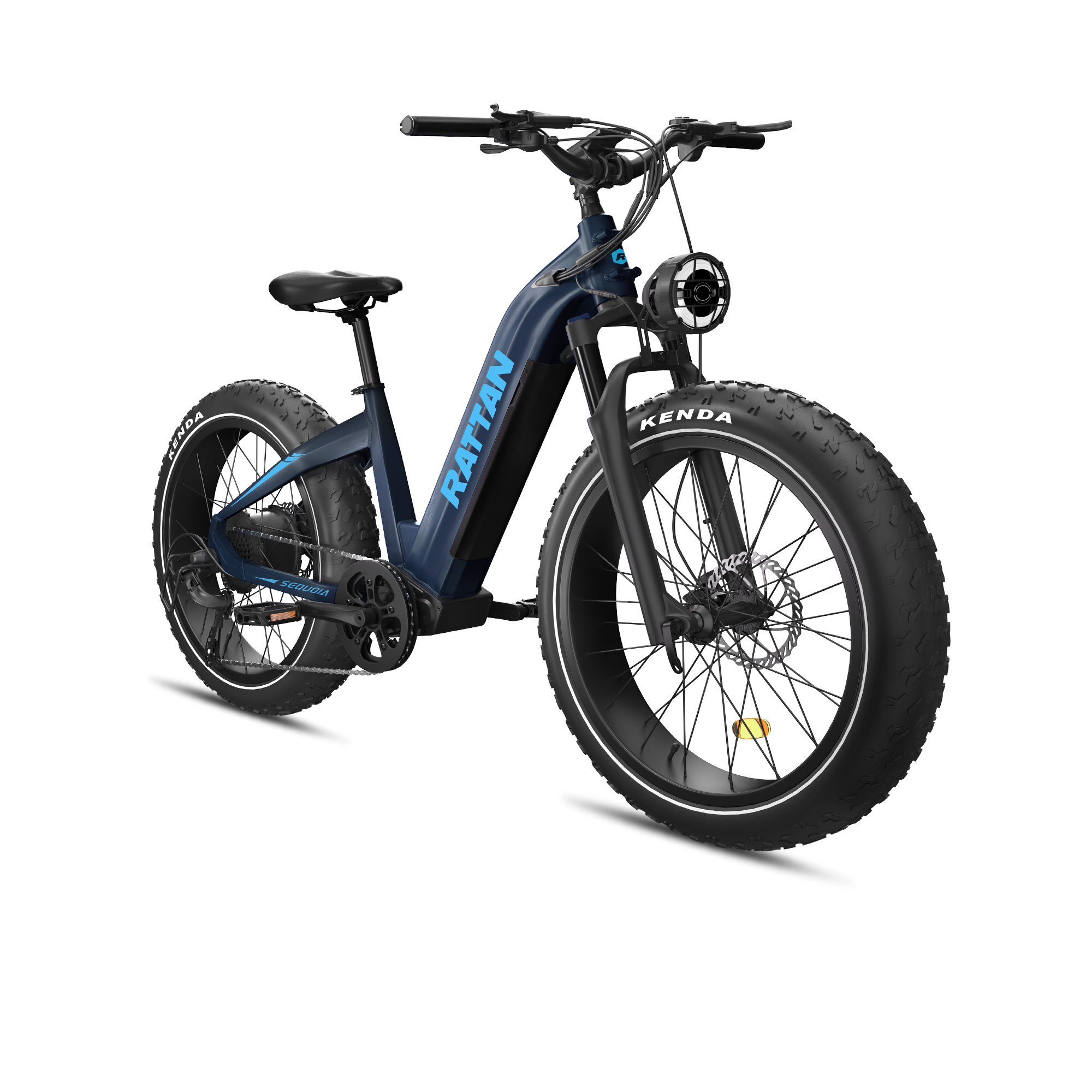 Rattan Sequoia Step Thru Fat Tire Electric Mountain Bike