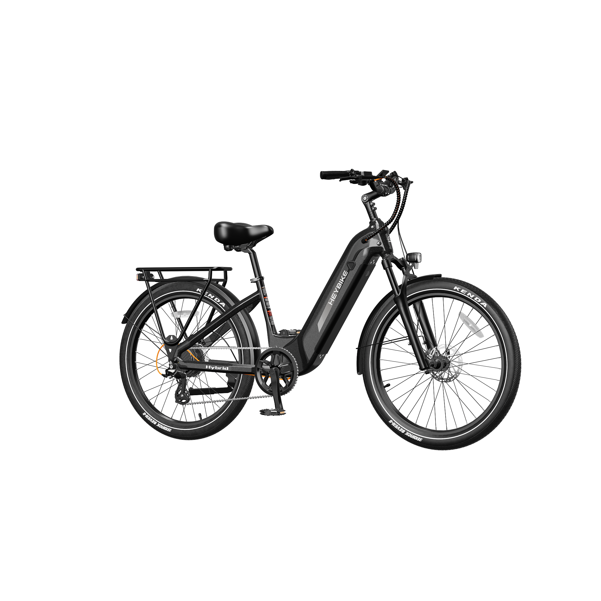 Heybike Hybrid 750W 100-Mile Range Commuter Electric Bike