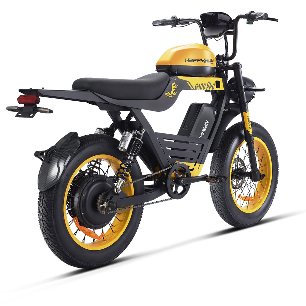 HappyRun Tank G100 Pro 6000W Dual Battery Electric Bike