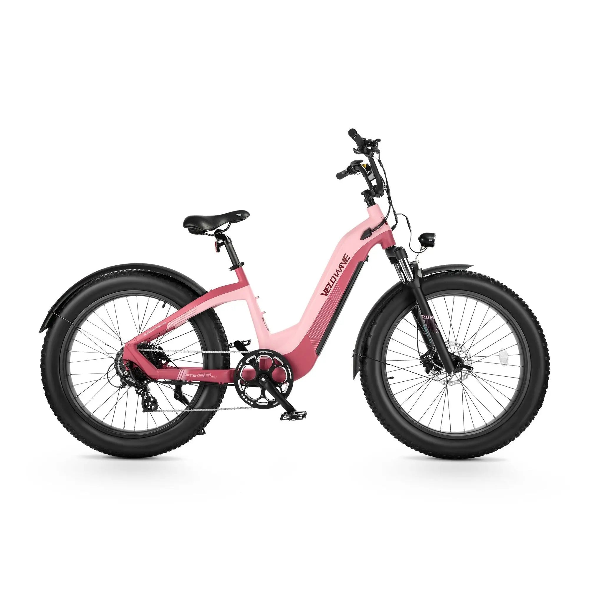 Velowave Grace 2.0 Step Thru Fat Tire Electric Bike 