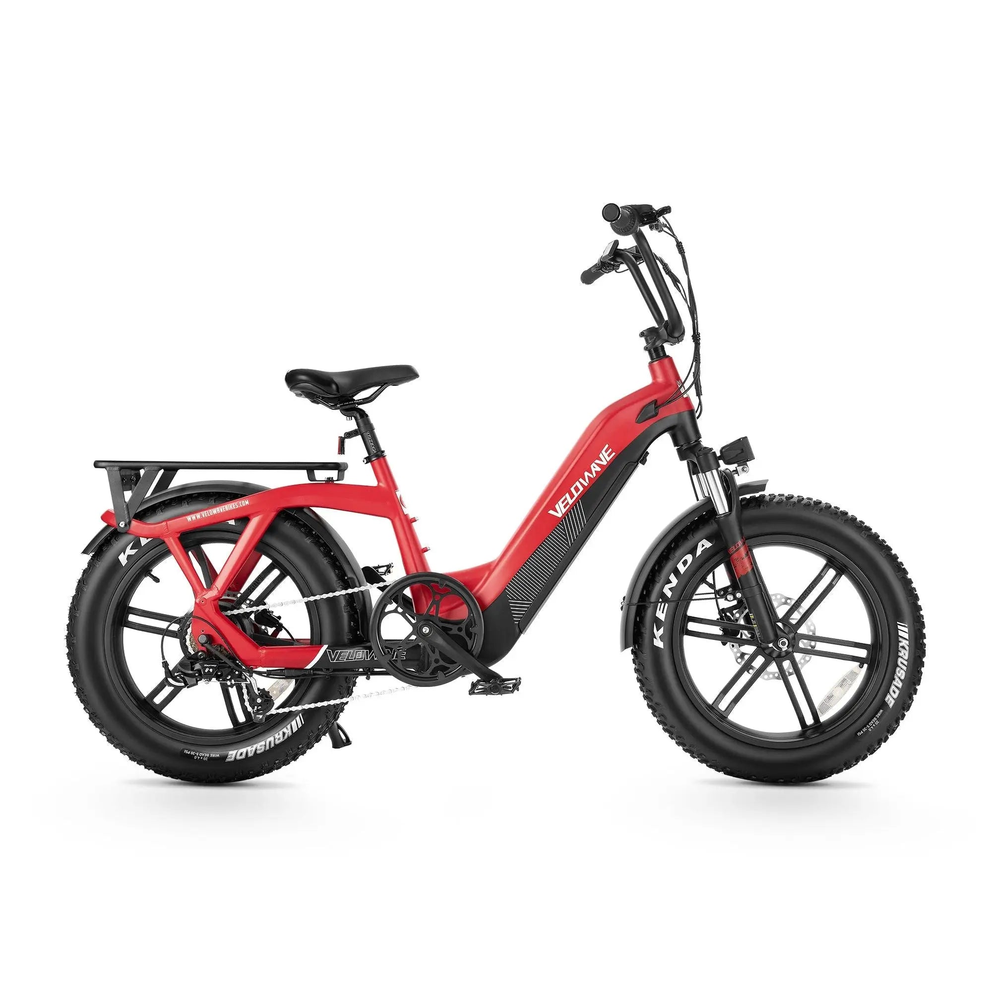 Velowave Pony Compact Step Thru Fat Tire Electric Bike 