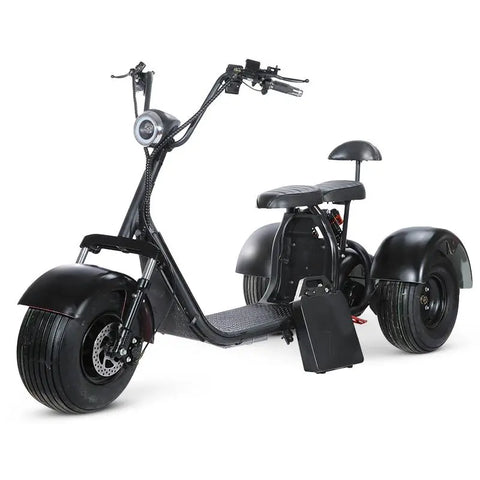 SoverSky T7.0 2000W 60V Electric Fat Tire 3-Wheel Trike Scooter