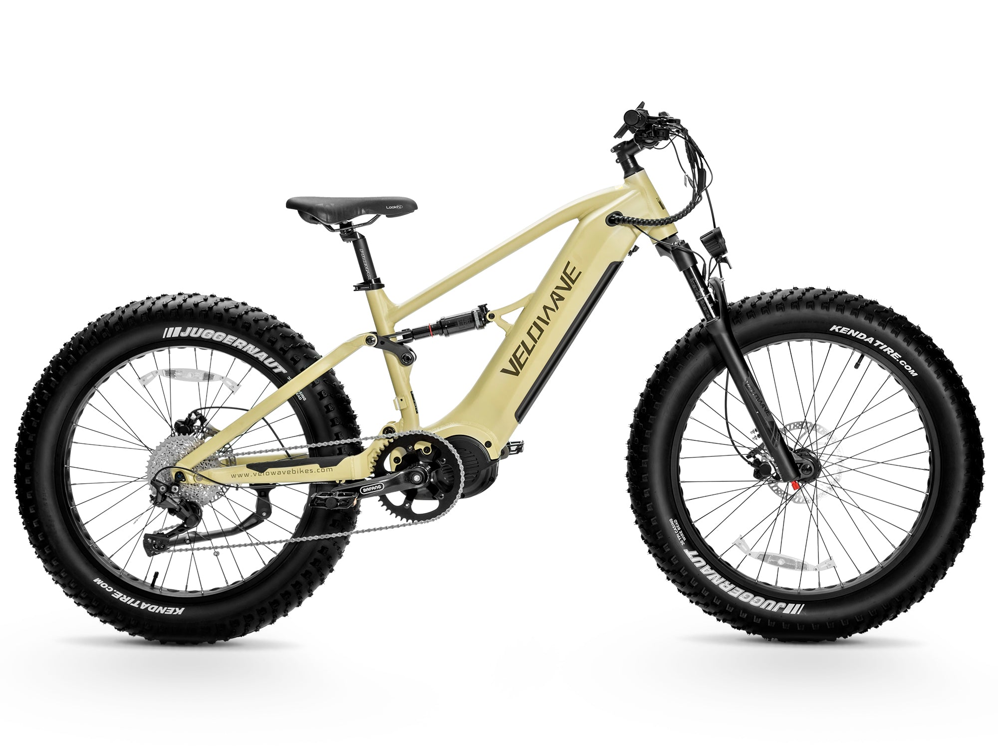 Velowave Brawny XM Full Suspension Electric Mountain Bike
