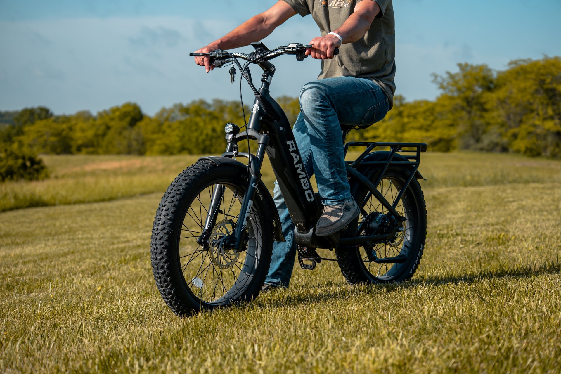 Rambo Savage 2.0 Step-Thru Fat Tire Electric Hunting Bike