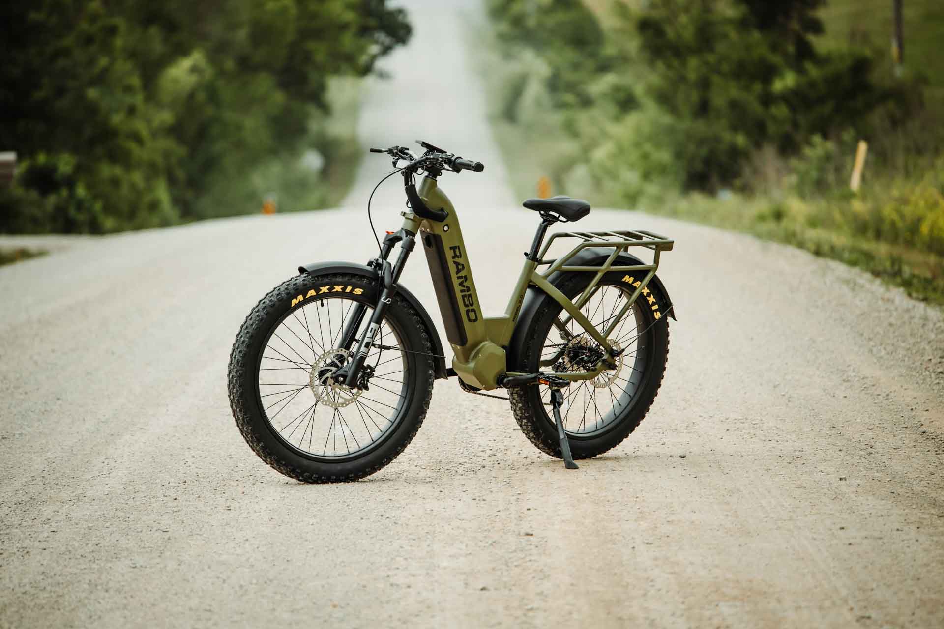 Rambo Rebel 2.0 Mid Drive Electric Hunting Bike