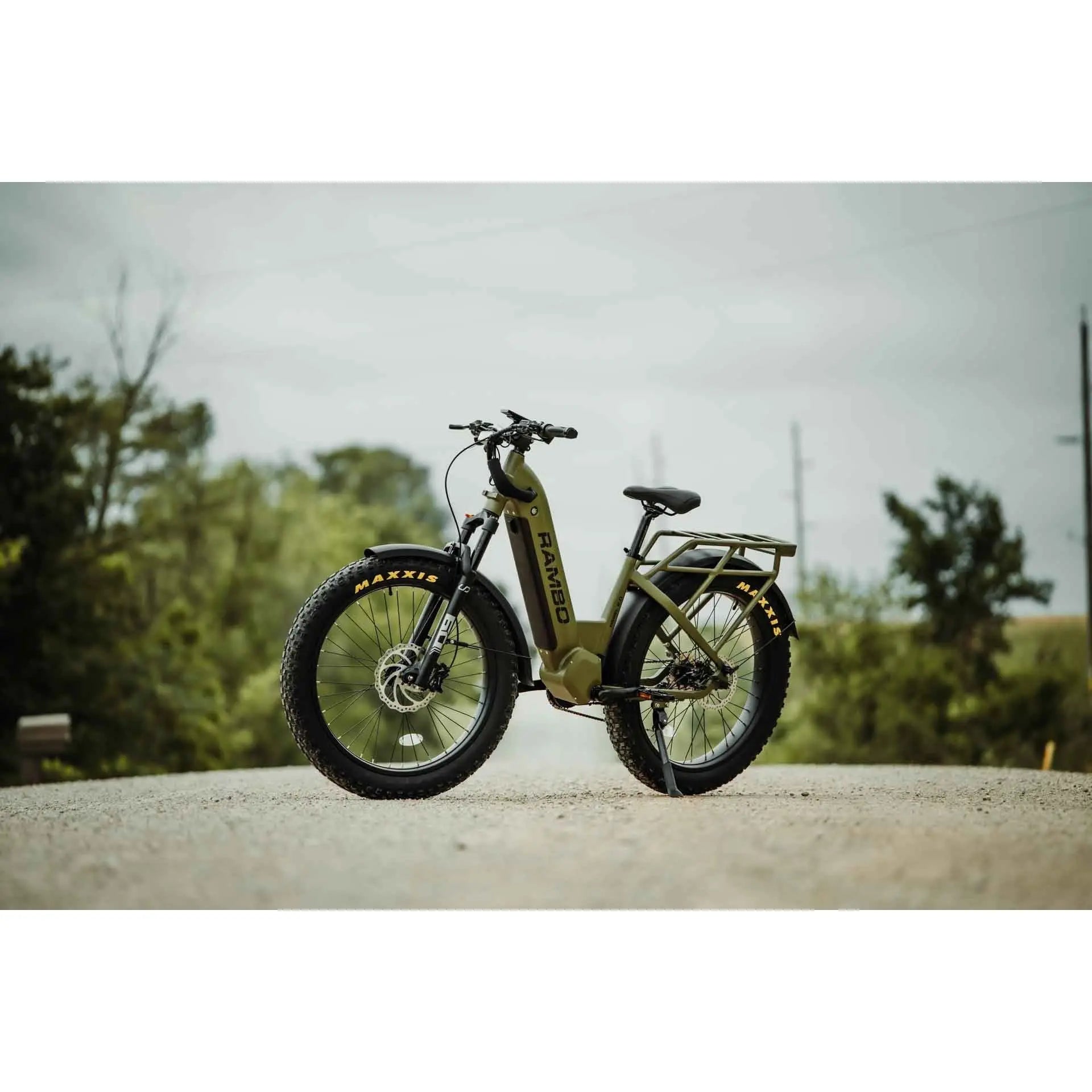 Rambo Rebel 2.0 Mid Drive Electric Hunting Bike 