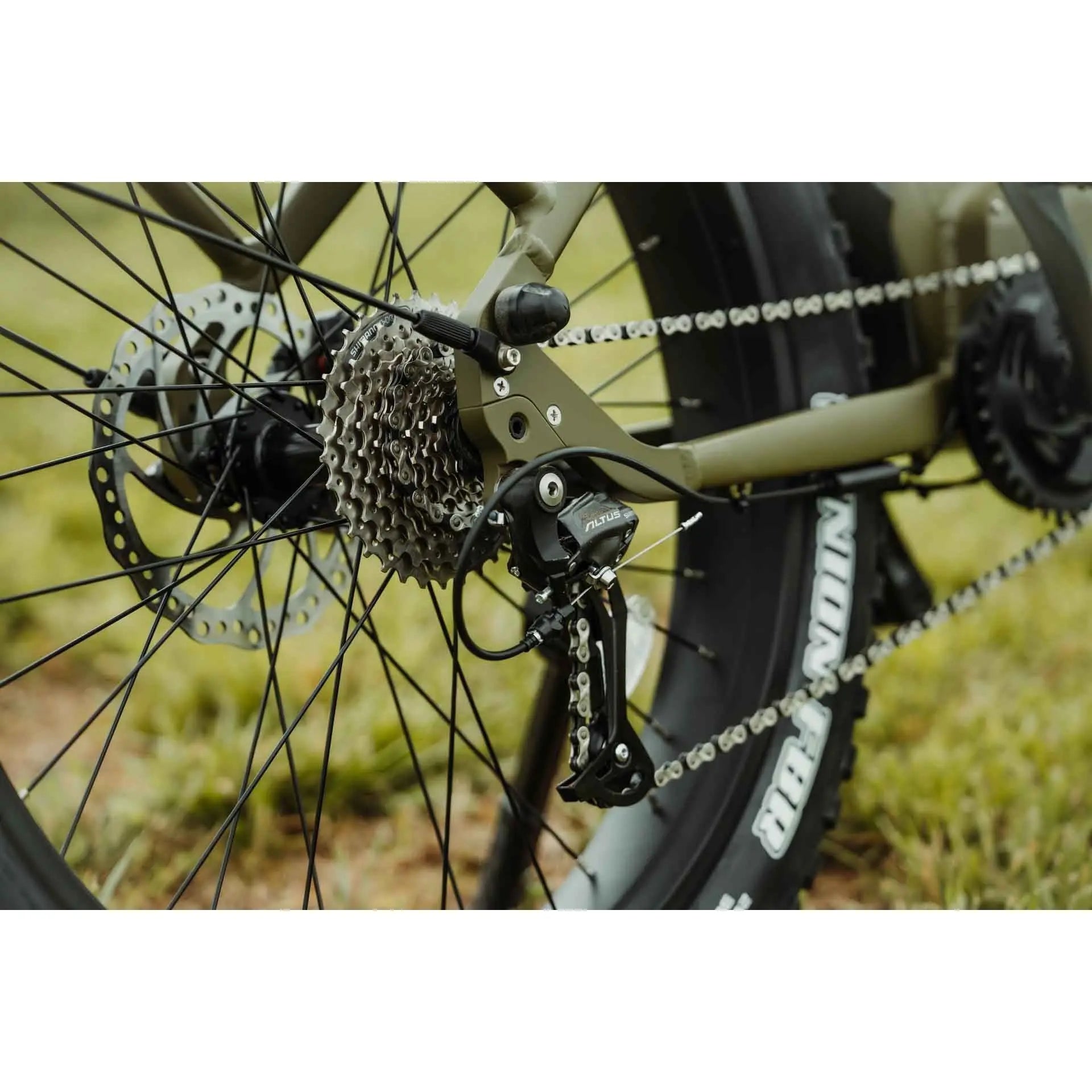 Rambo Rebel 2.0 Mid Drive Electric Hunting Bike 