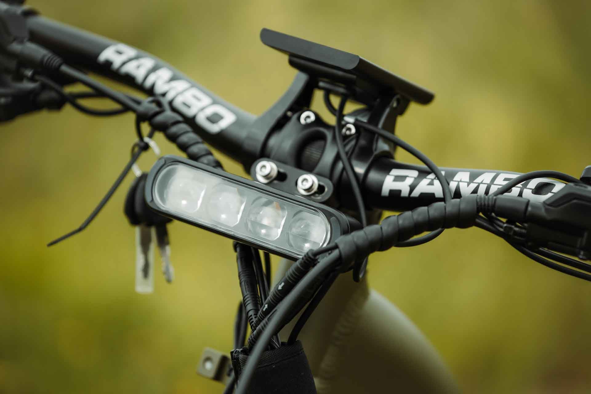 Rambo Rebel 2.0 SS Single Speed Mid Drive Electric Hunting Bike