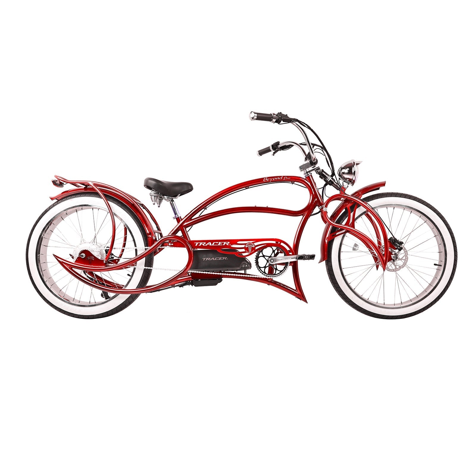 Tracer Beyond Pro 1000W Classic Stretch Chopper Electric Bike