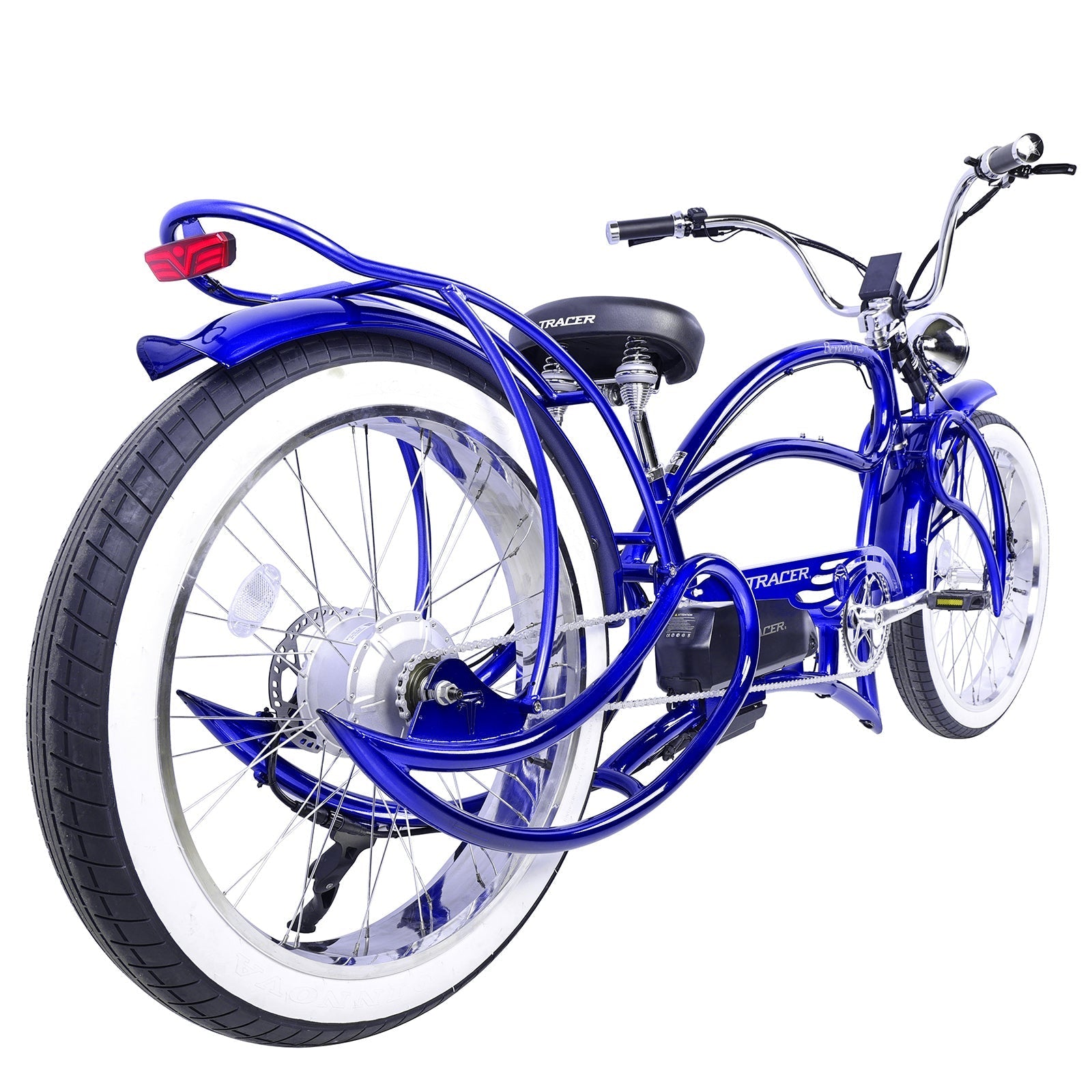 Tracer Beyond Pro 1000W Classic Stretch Chopper Electric Bike