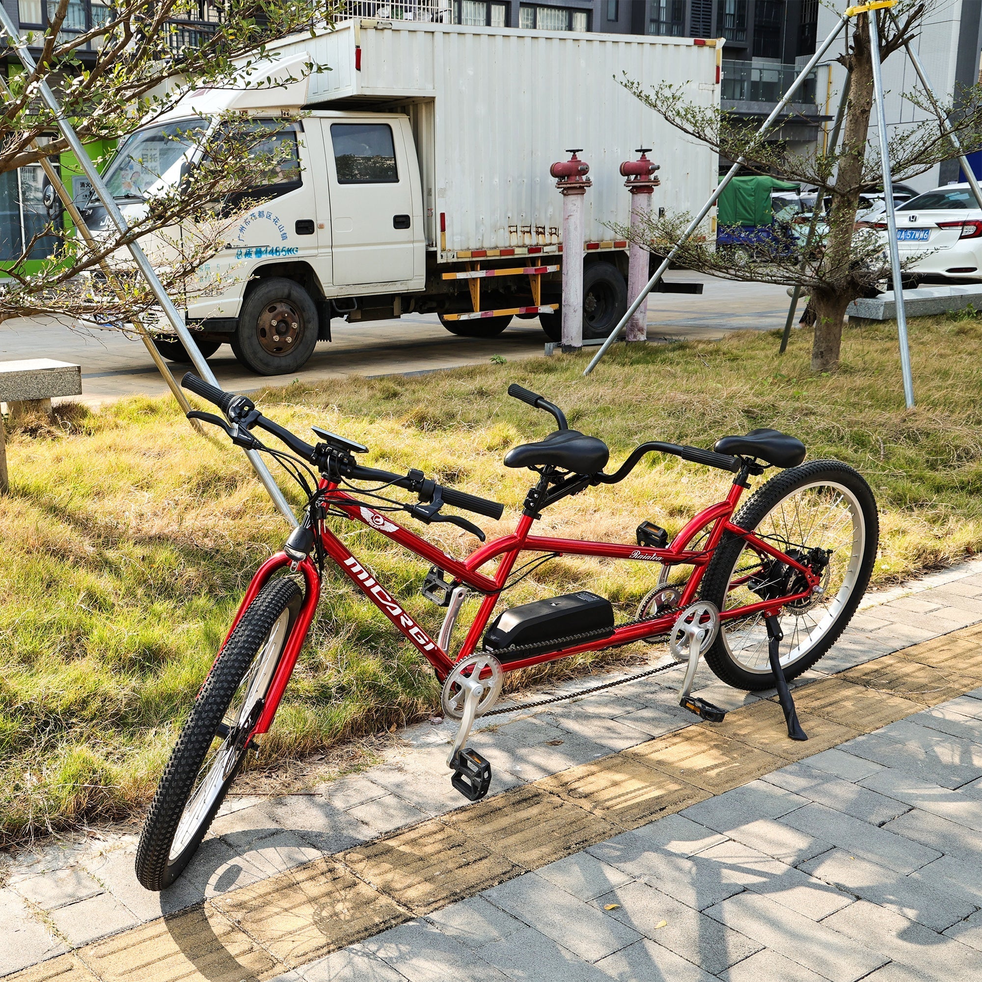 Tracer Raiatea 500W Tandem Electric Bike for Women
