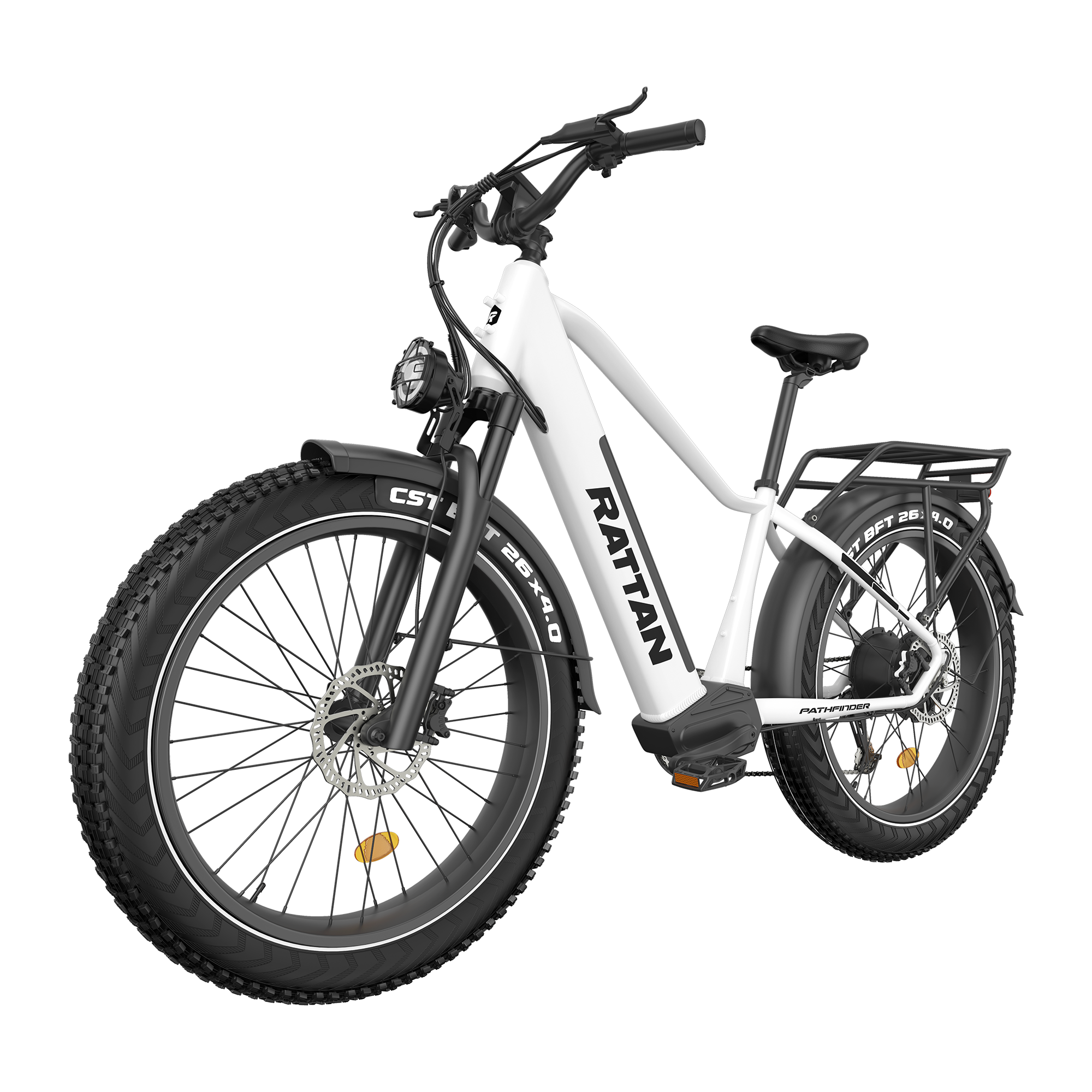 Rattan Pathfinder Fat Tire Electric Mountain Bike