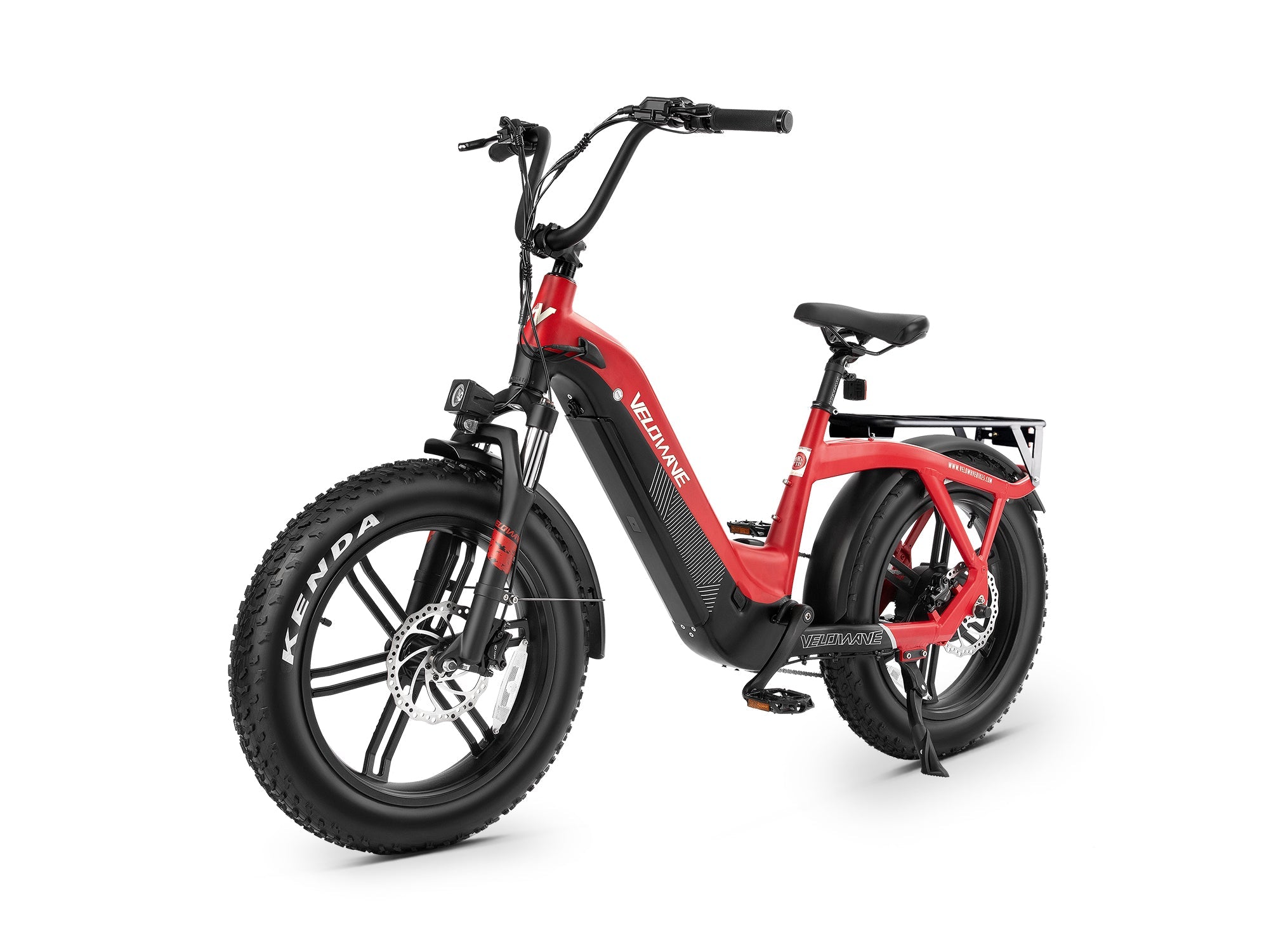 Velowave Pony Compact Step Thru Fat Tire Electric Bike