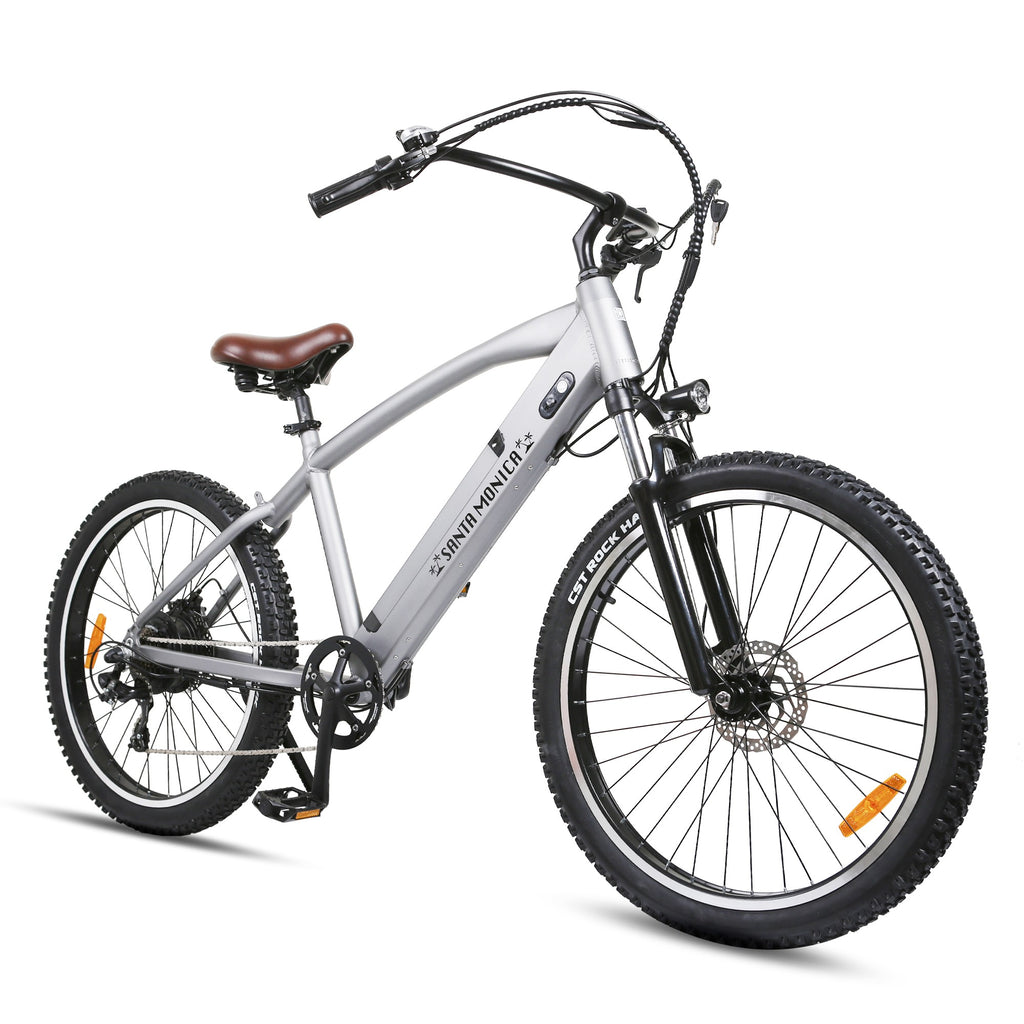 Nakto Santa Monica Fat Tire Electric Beach Cruiser