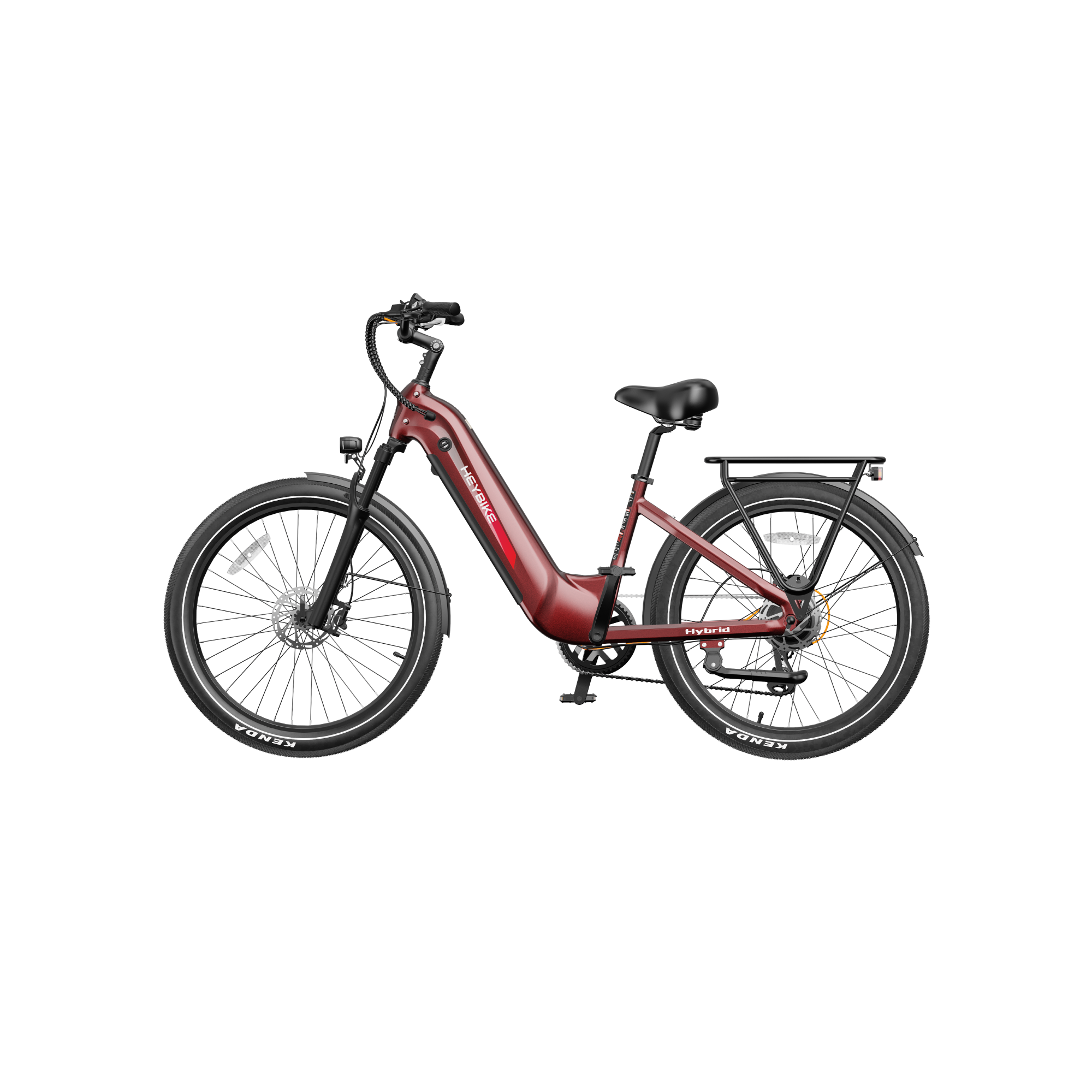 Heybike Hybrid 750W 100-Mile Range Commuter Electric Bike