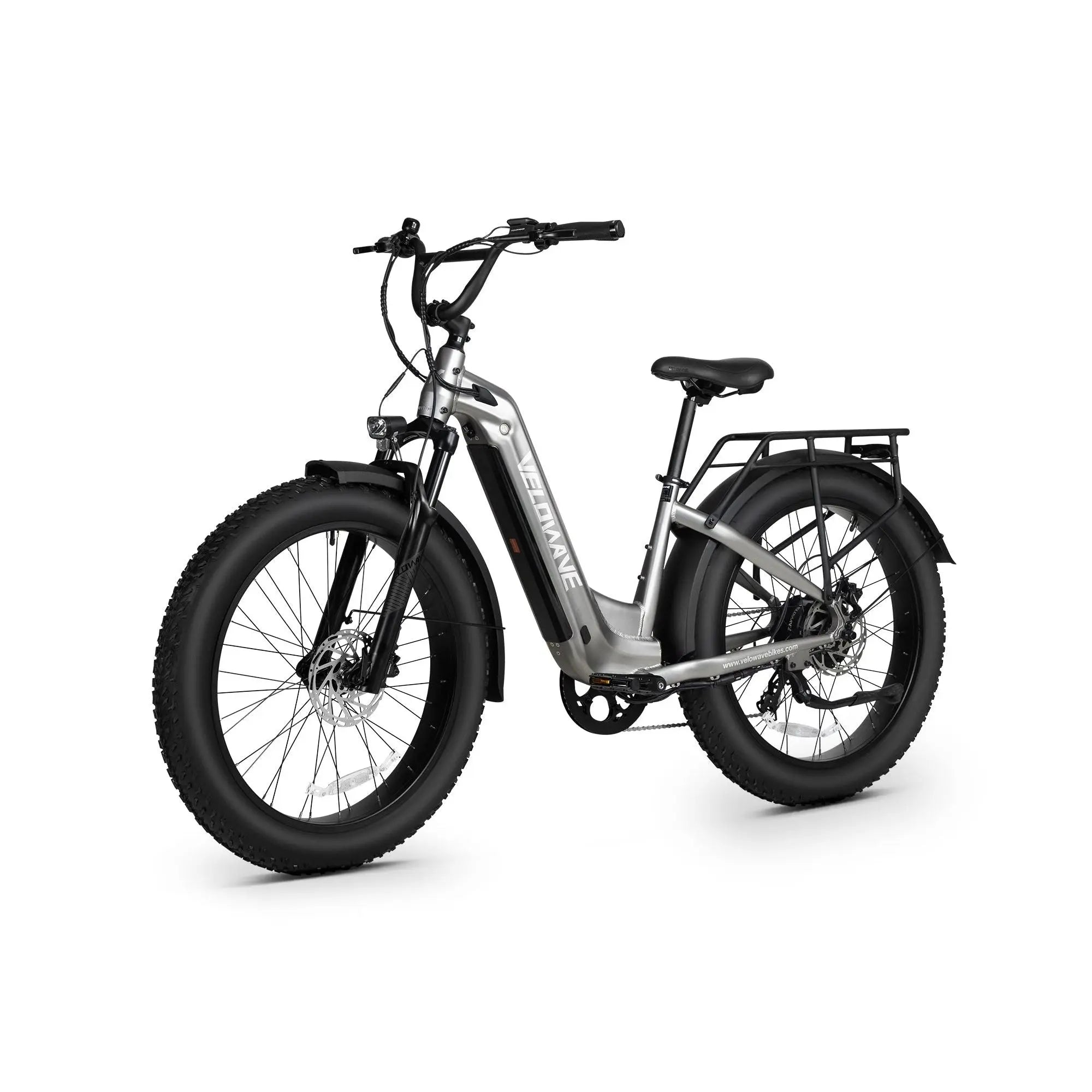 Velowave Ranger 3.0 Step Thru Torque Sensor Fat Tire Electric Bike 