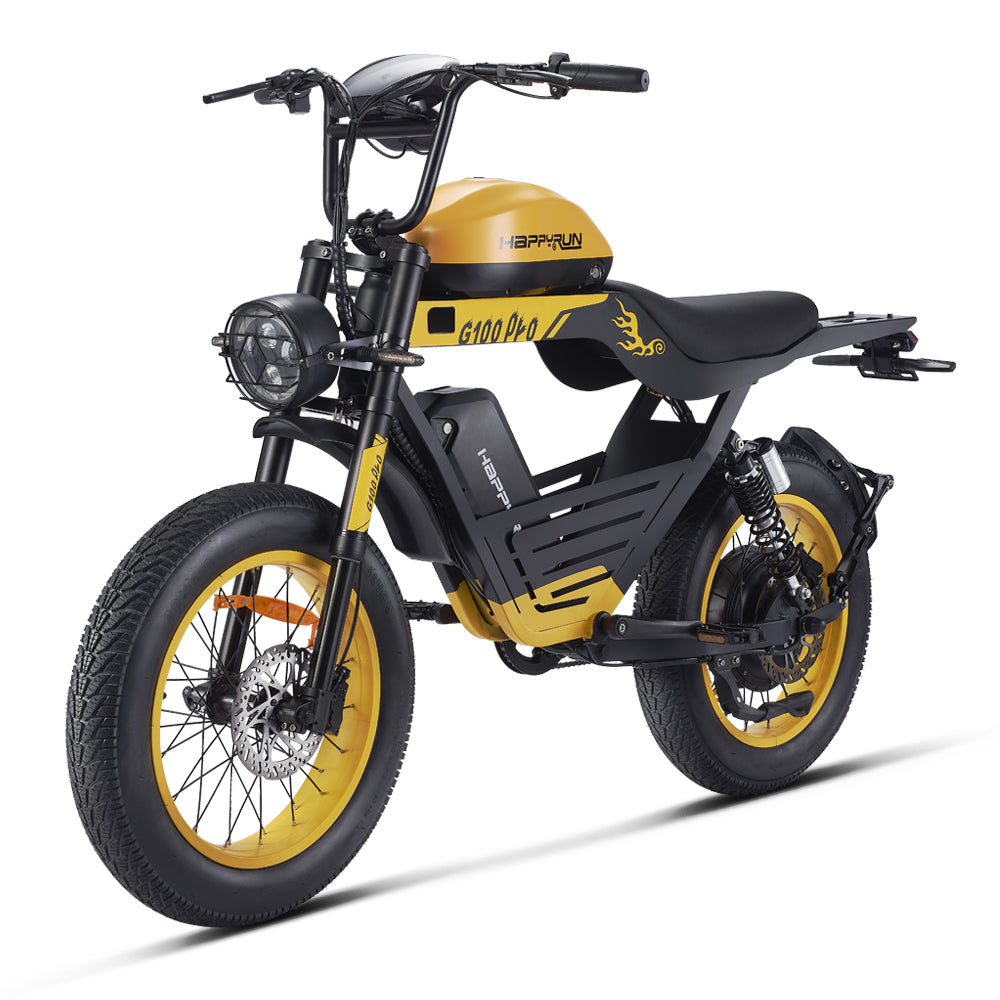 HappyRun Tank G100 Pro 6000W Dual Battery Electric Bike