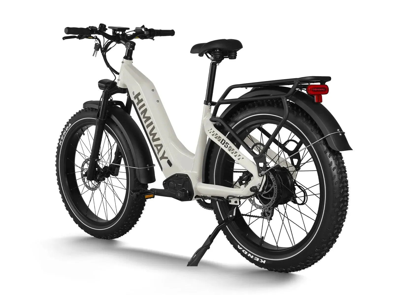Himiway D5 Zebra Step-Thru Electric Fat Tire Bike  Electric Bikes Paradise