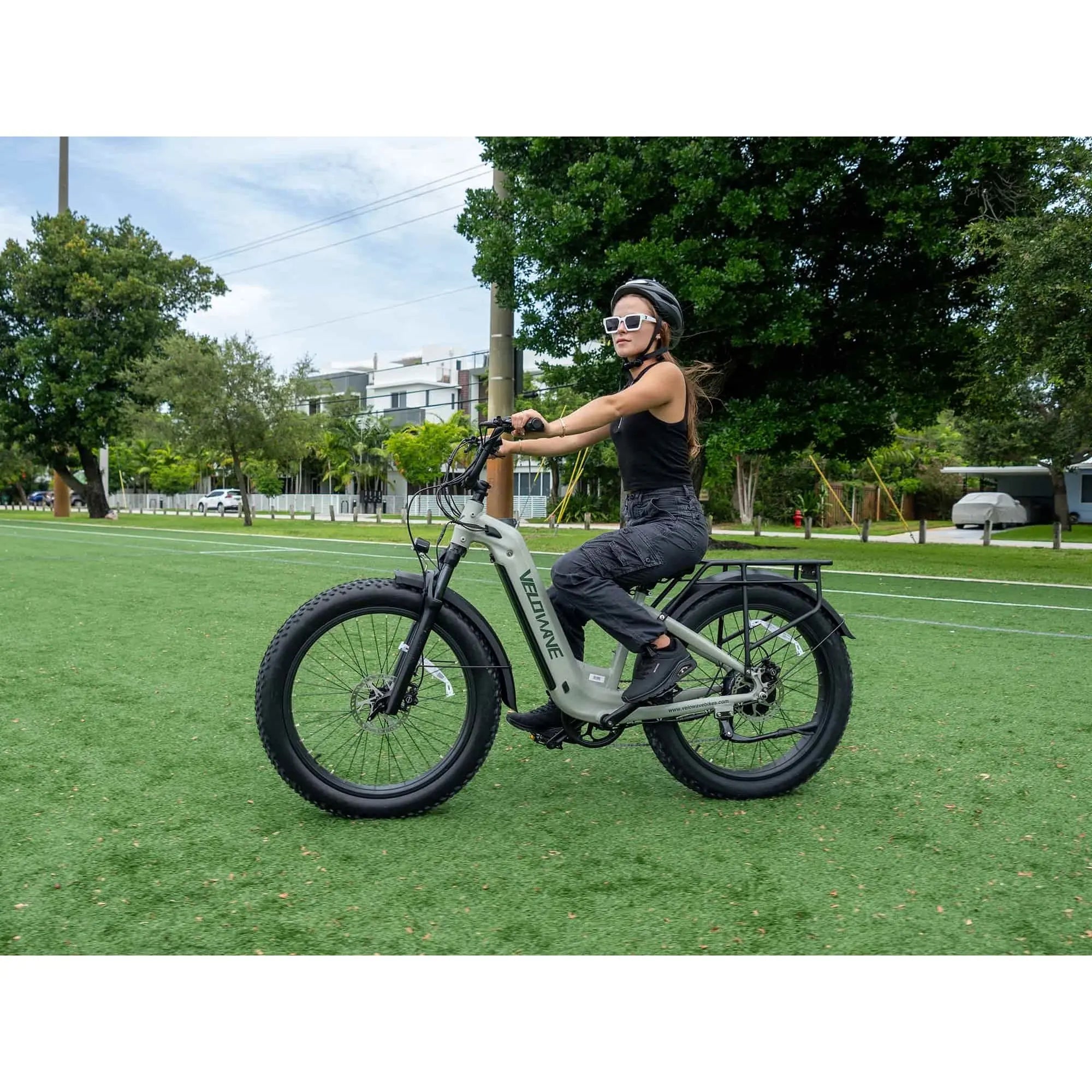 Velowave Ranger 2.0 Step Thru Fat Tire Electric Bike 