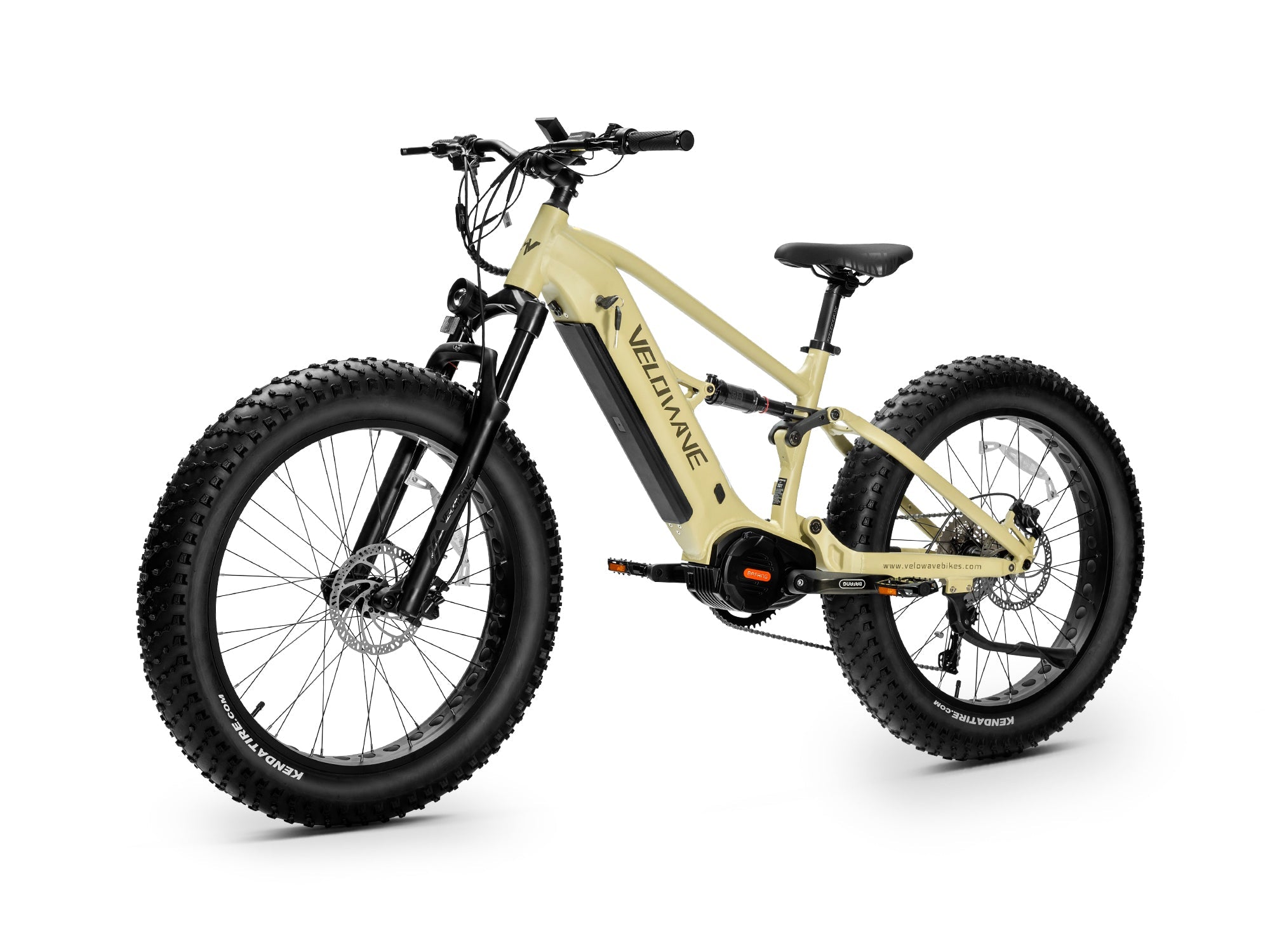 Velowave Brawny XM Full Suspension Electric Mountain Bike