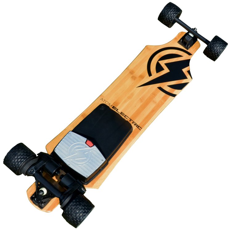 Atom Electric B18-DX 2-in-1 All Terrain Street Longboard Electric Skateboard