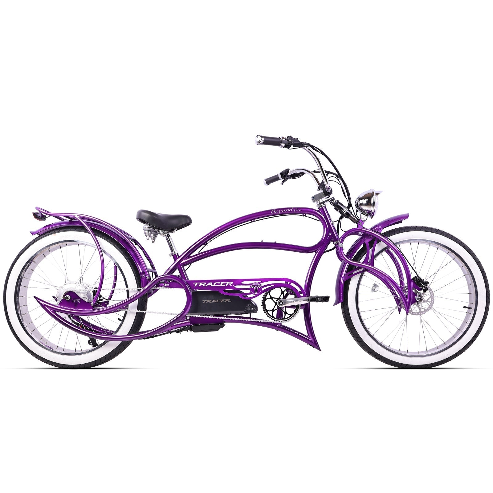 Tracer Beyond Pro 1000W Classic Stretch Chopper Electric Bike