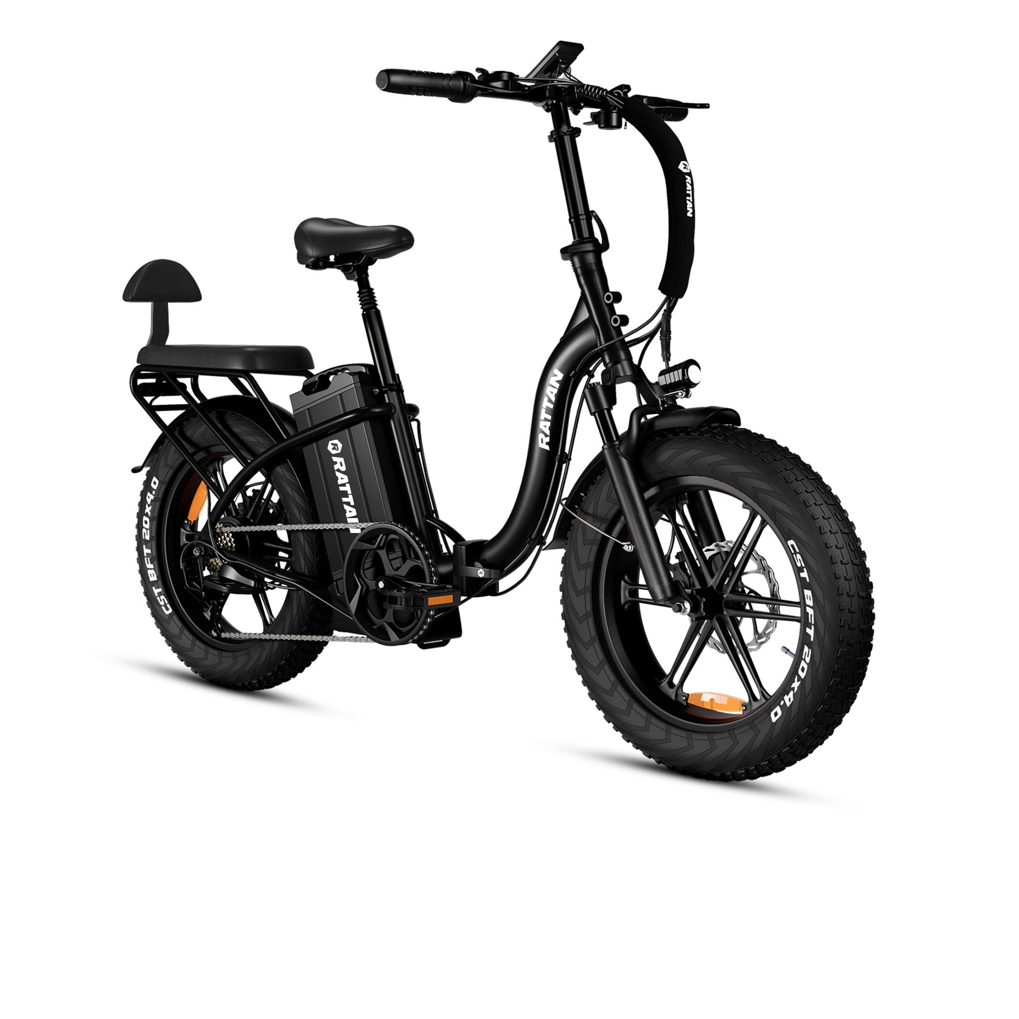 Rattan LF Ultra Step Thru Folding Fat Tire Electric Bike