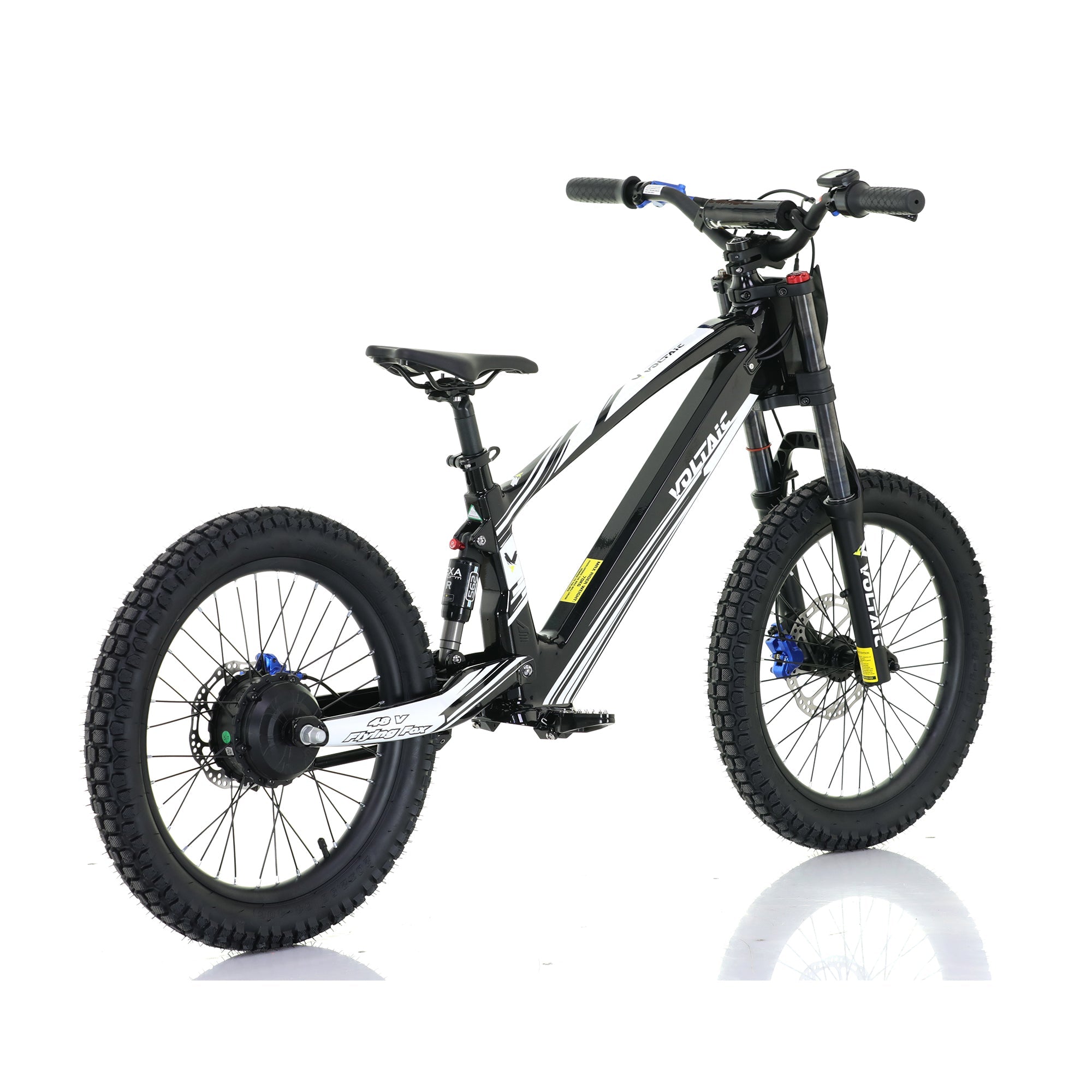 Voltaic Flying Fox 20-Inch 48V Youth Electric Dirt Bike with Hydraulic Brakes
