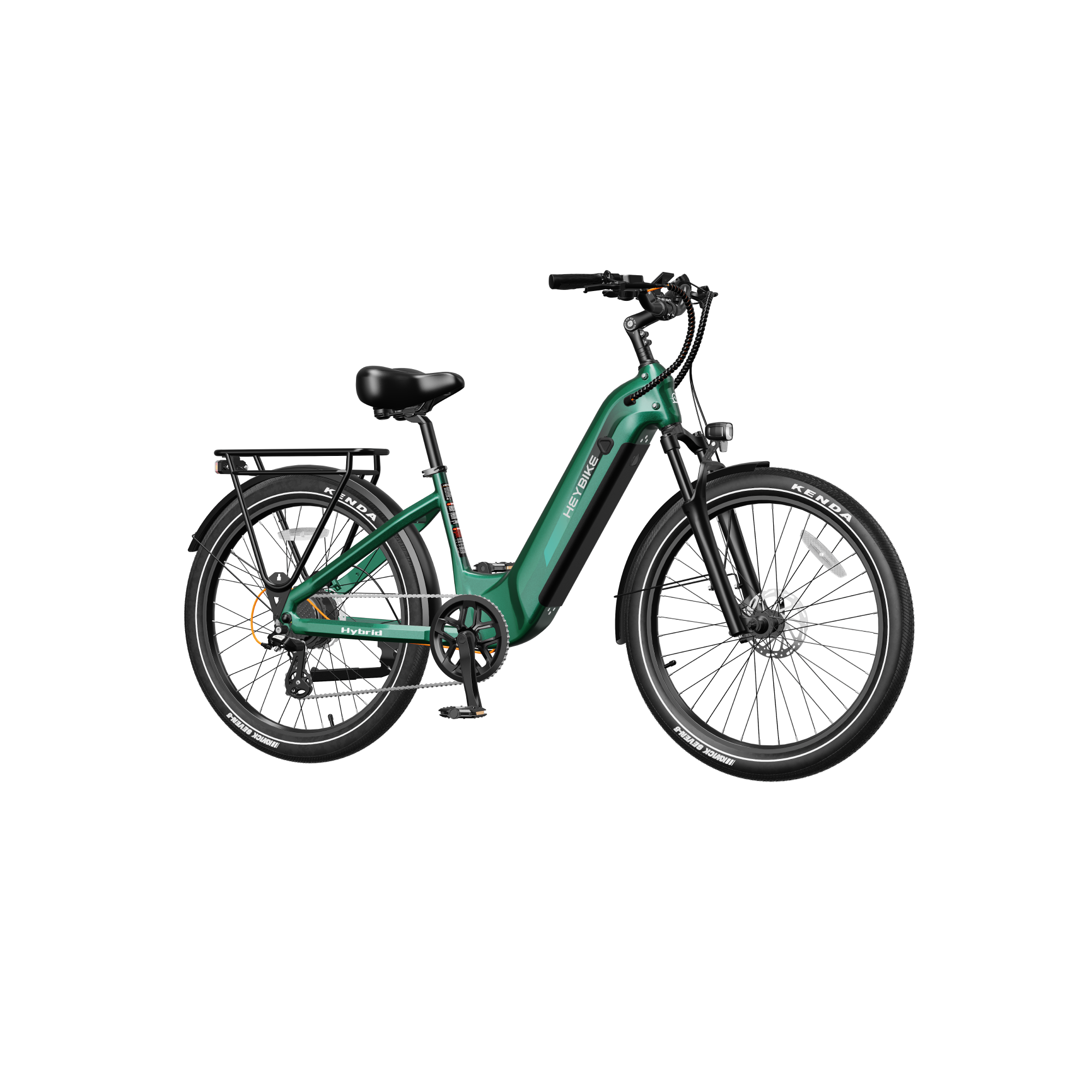 Heybike Hybrid 750W 100-Mile Range Commuter Electric Bike