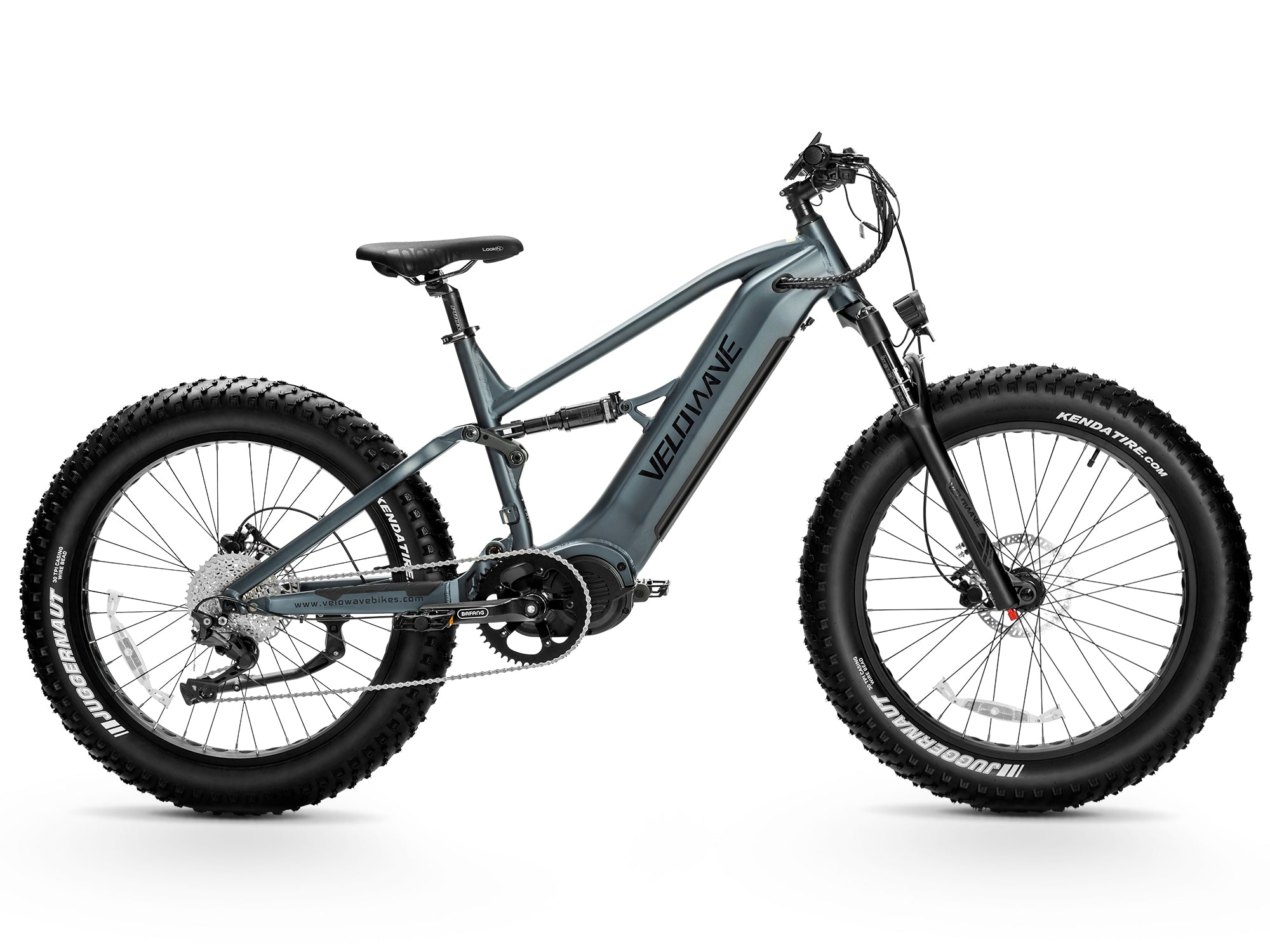 Velowave Brawny XM Full Suspension Electric Mountain Bike