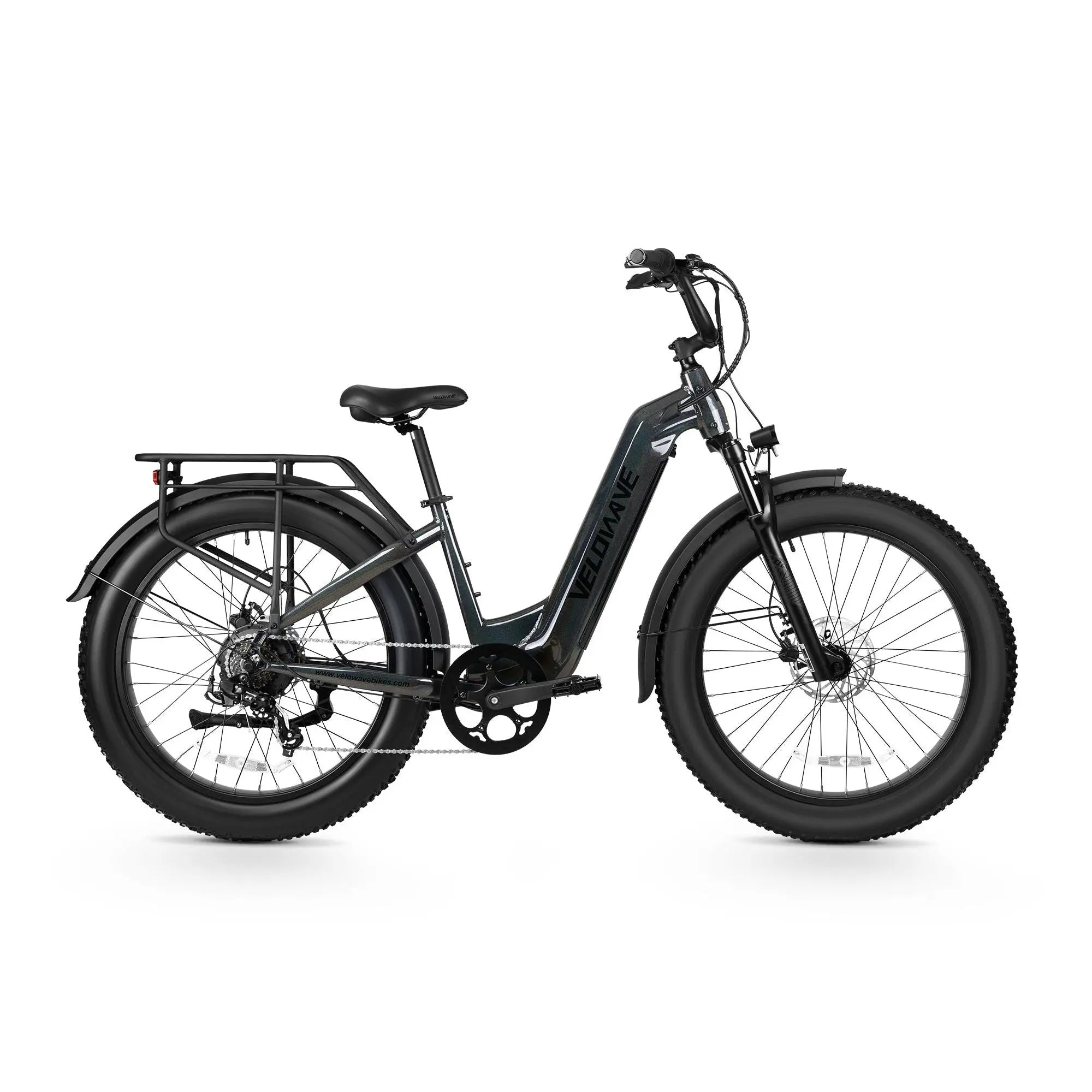 Velowave Ranger 3.0 Step Thru Torque Sensor Fat Tire Electric Bike 