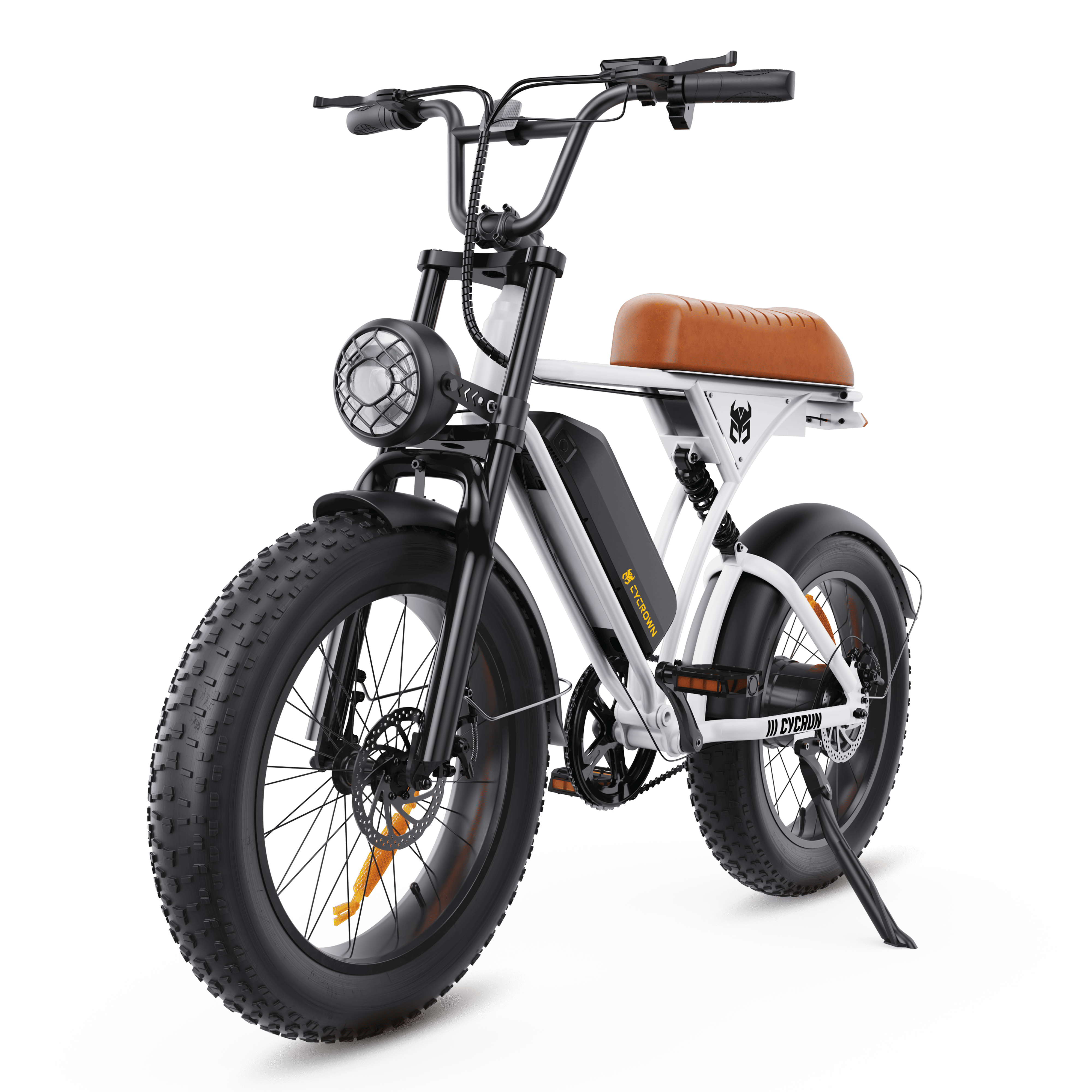 Cycrown CycRun Vintage Moped Electric Bike