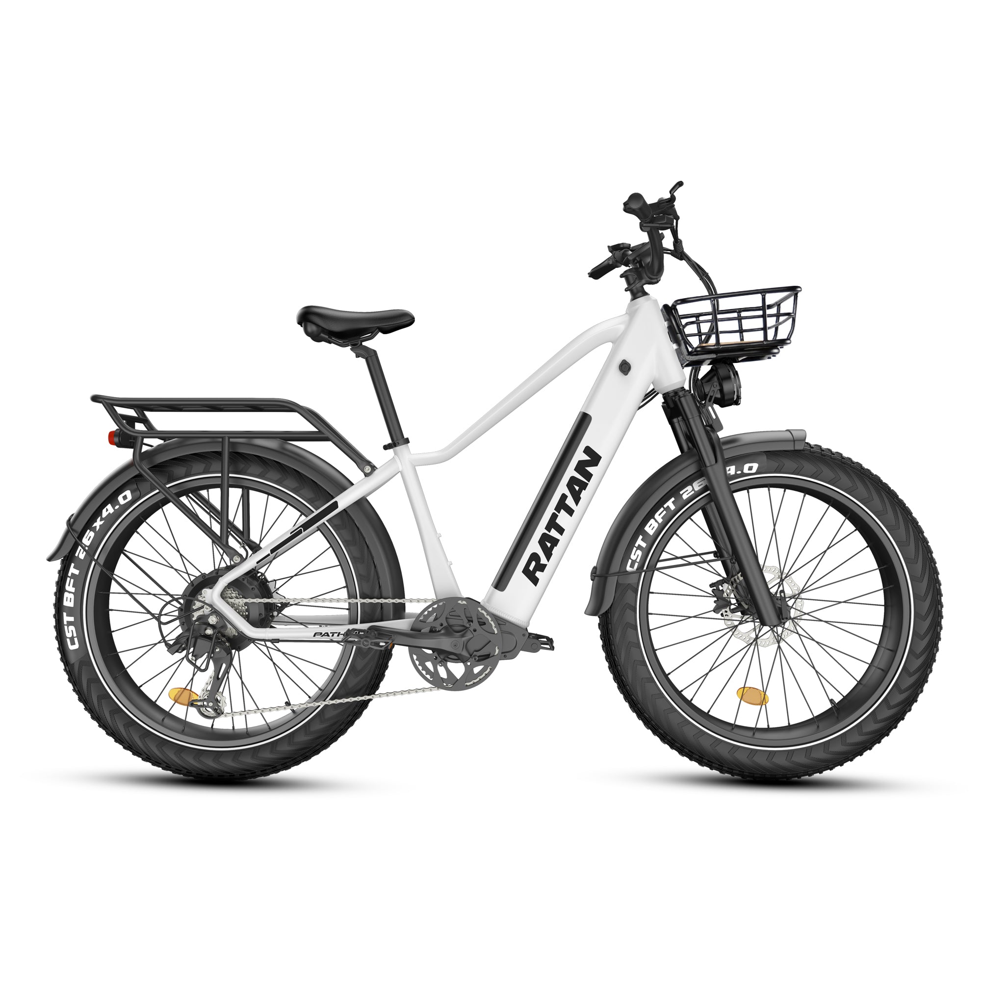 Rattan Pathfinder Fat Tire Electric Mountain Bike