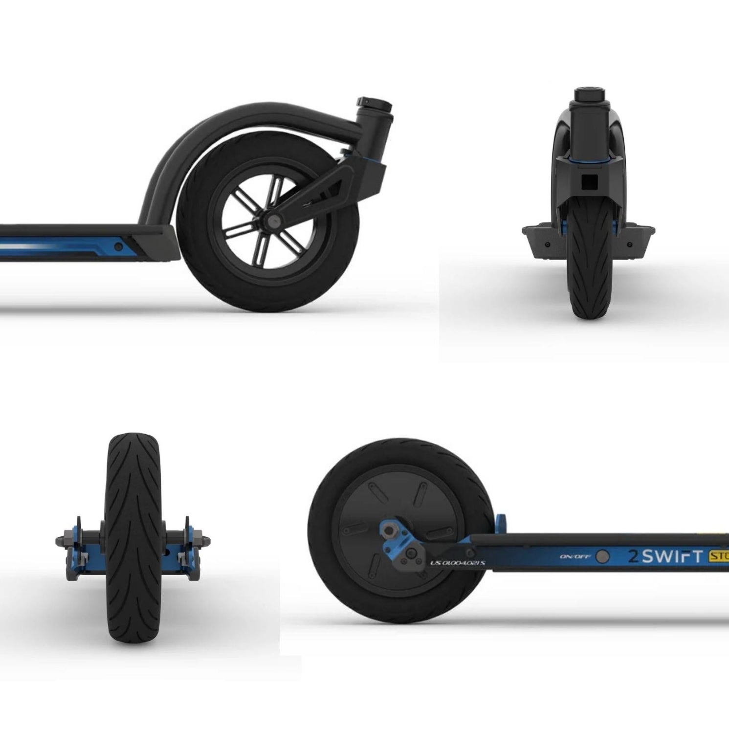 2Swift Stoke All-Terrain Electric Snowboard Style Board