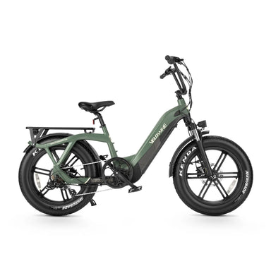 Velowave Pony Compact Step Thru Fat Tire Electric Bike 