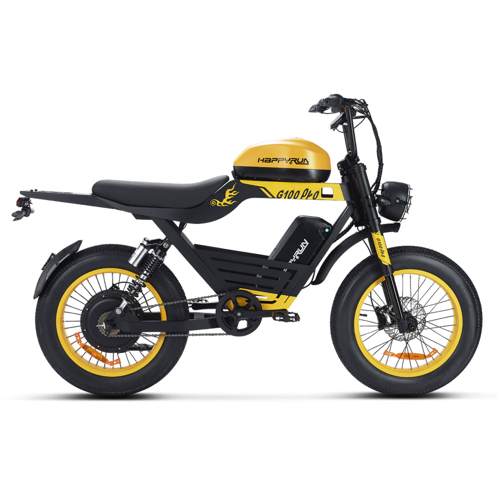 HappyRun Tank G100 Pro 6000W Dual Battery Electric Bike