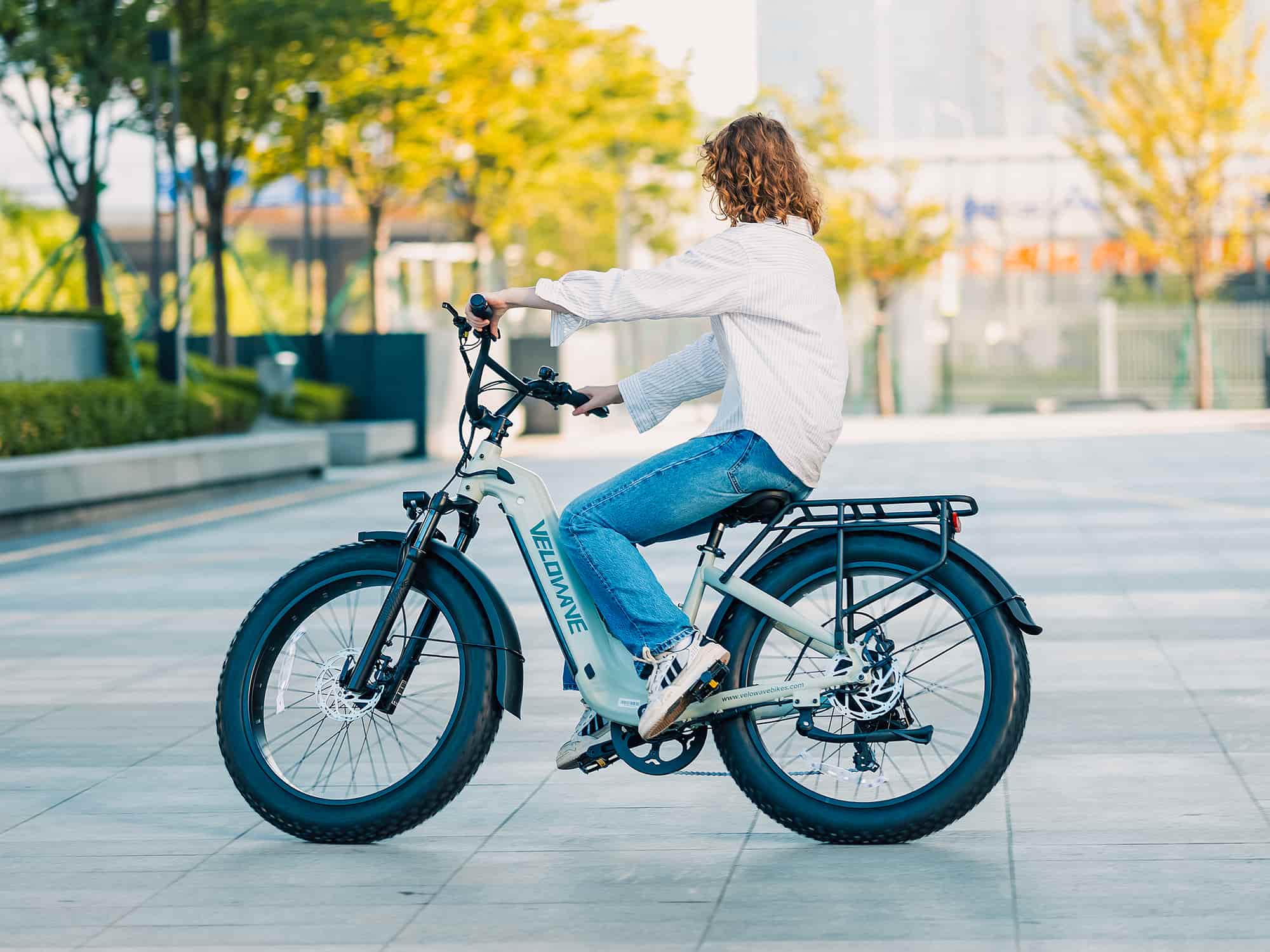 Velowave Ranger 3.0 Step Thru Torque Sensor Fat Tire Electric Bike