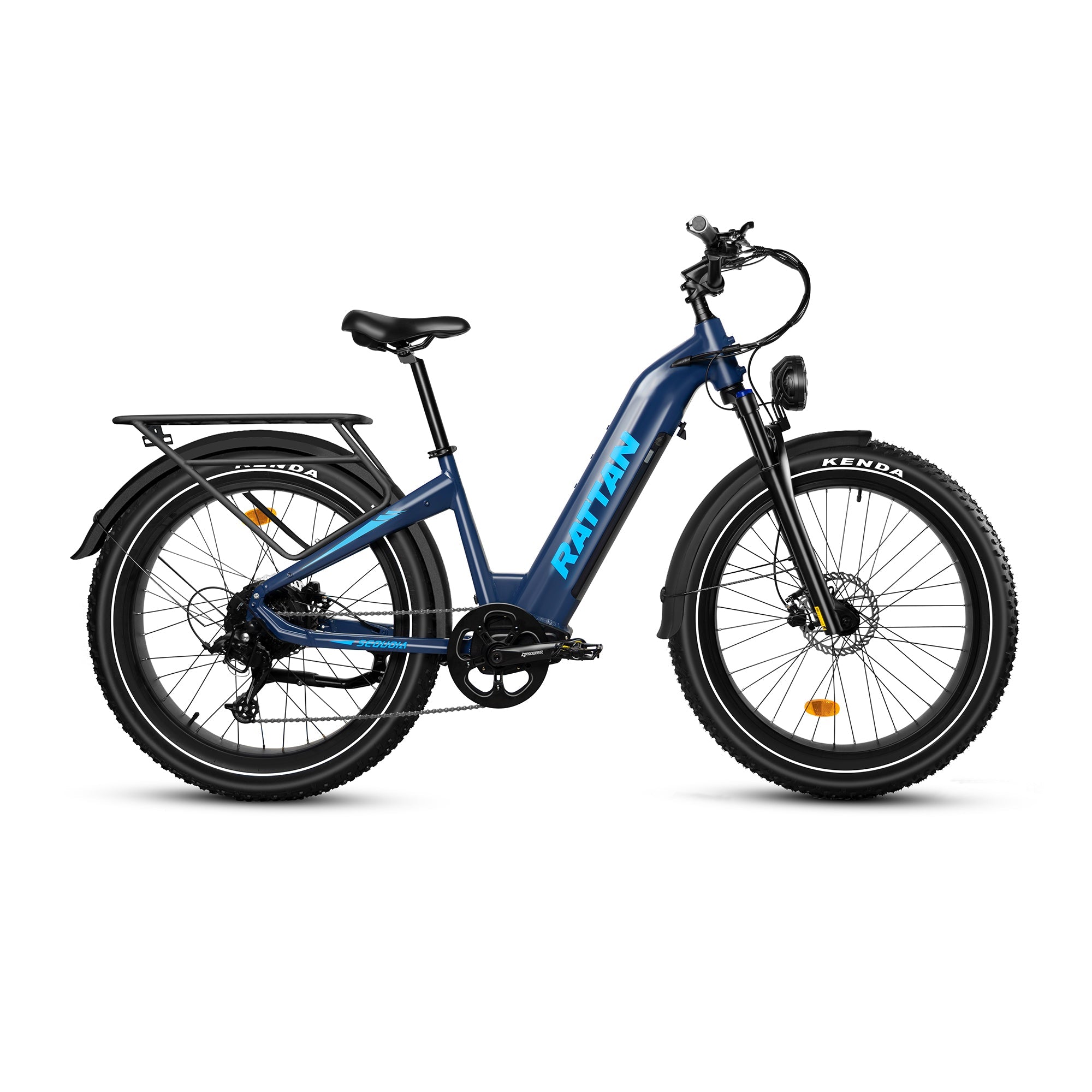 Rattan Sequoia Step Thru Fat Tire Electric Mountain Bike