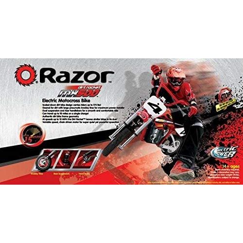 Razor MX500 Dirt Rocket Electric Dirt Bike