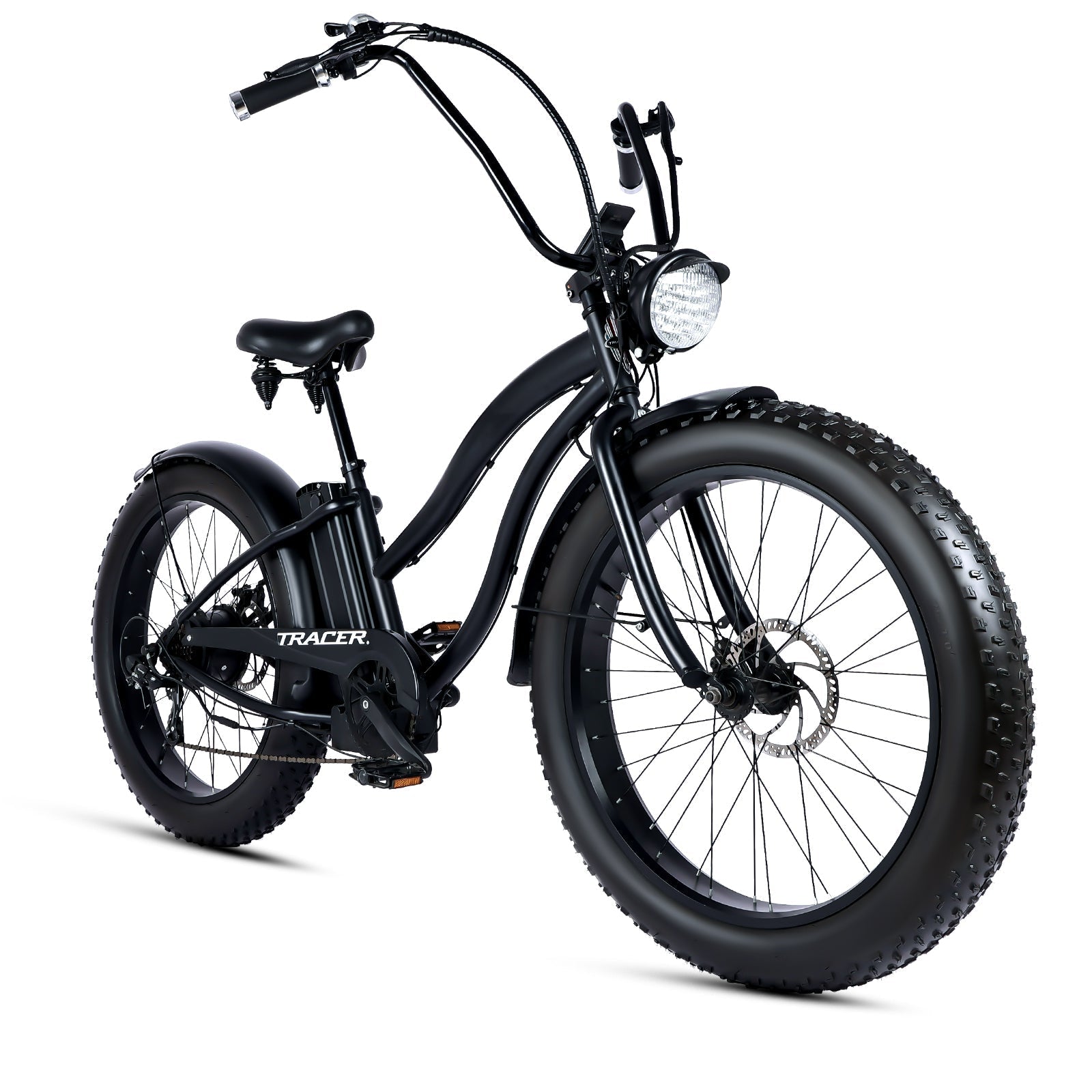 Tracer Loiter 800W 48V Fat Tire Electric Cruiser Bike