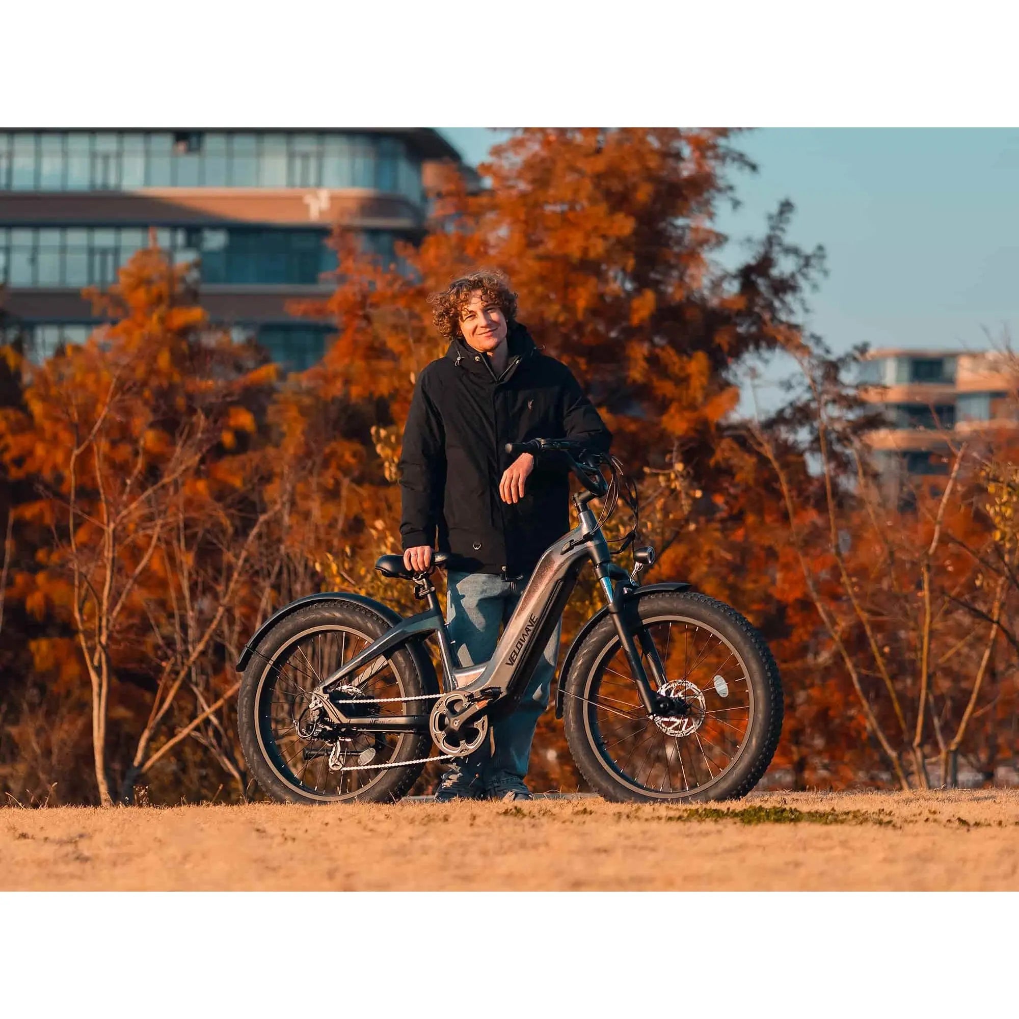 Velowave Grace 2.0 Step Thru Fat Tire Electric Bike 