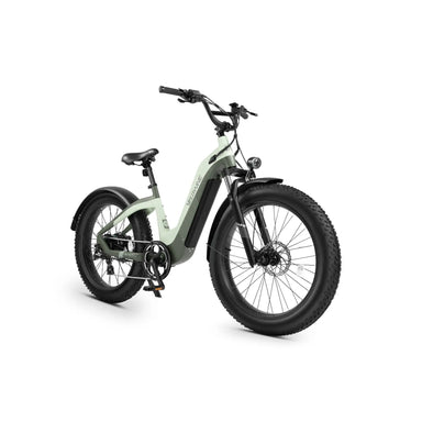 Velowave Grace 2.0 Step Thru Fat Tire Electric Bike 