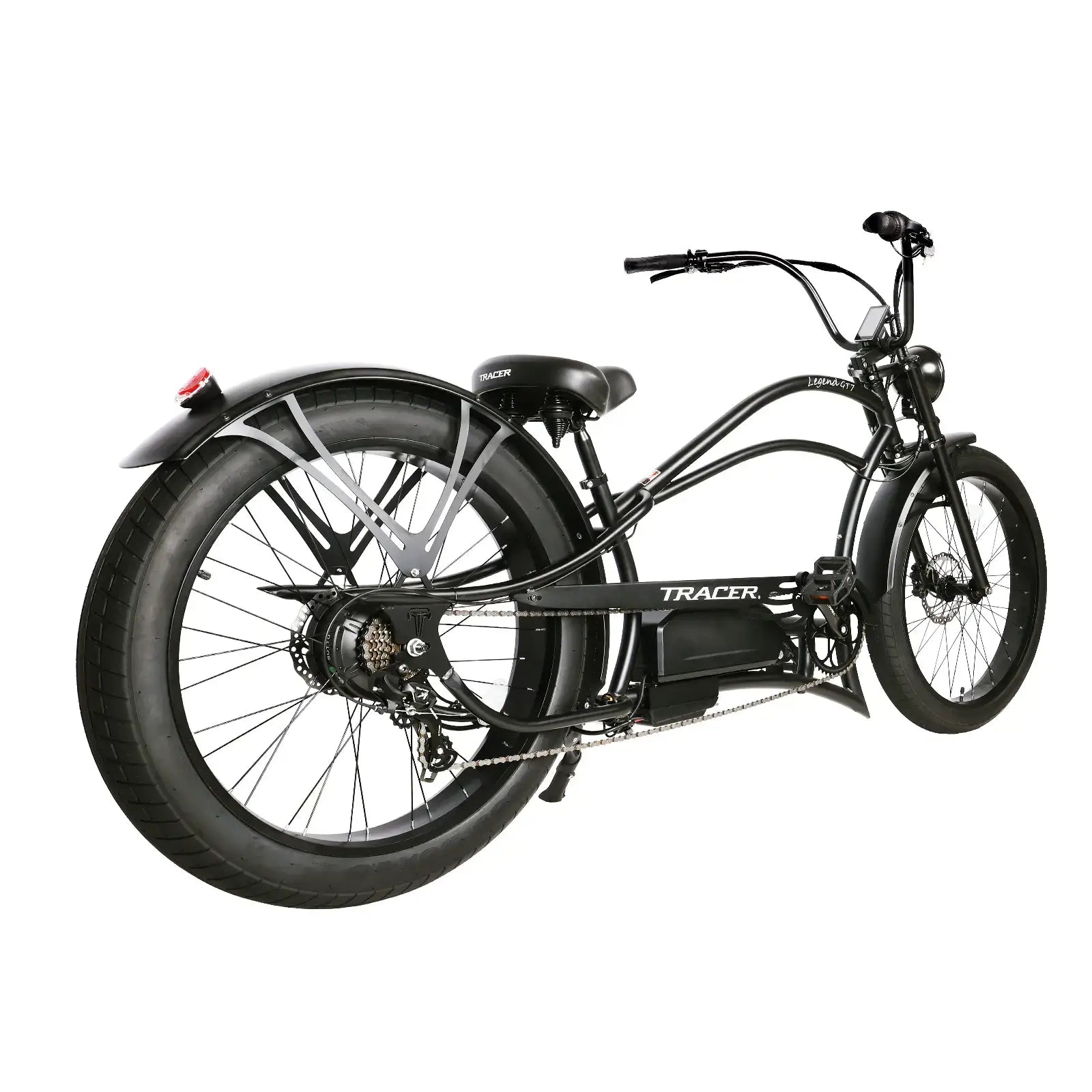 Tracer Legend GT7 1000W Stretch Cruiser Chopper Electric Bike