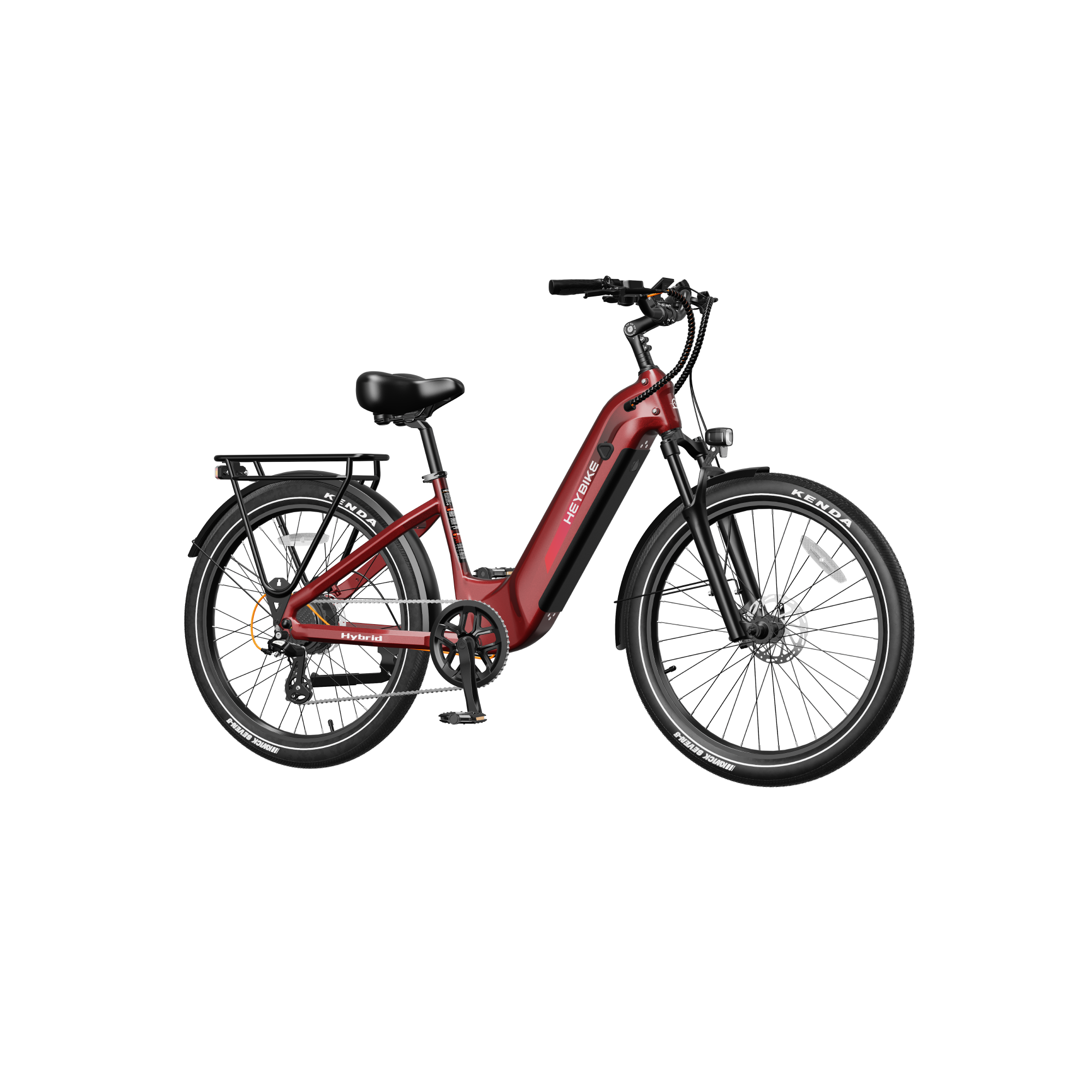 Heybike Hybrid 750W 100-Mile Range Commuter Electric Bike