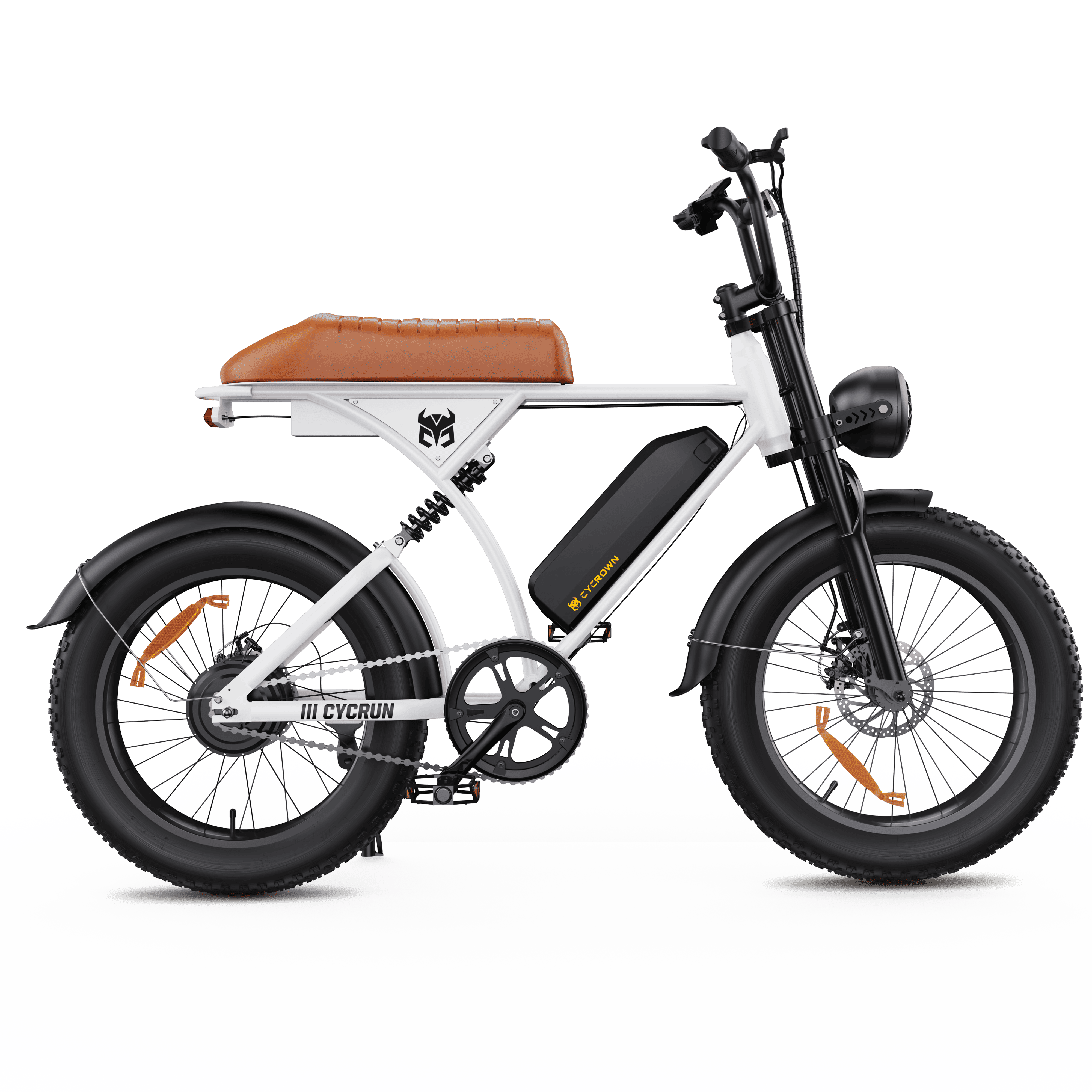 Cycrown CycRun Vintage Moped Electric Bike