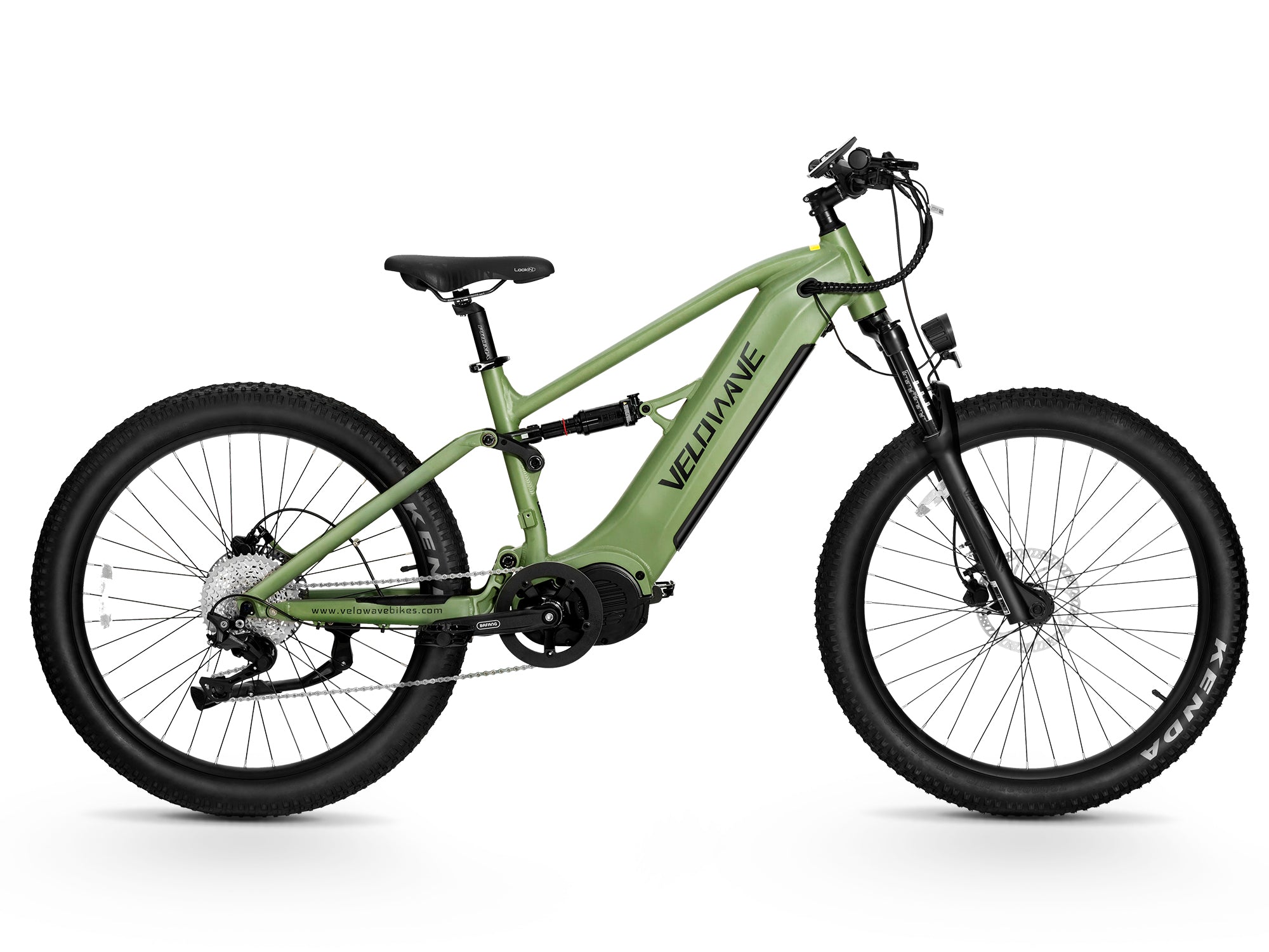 Velowave Forest XM Full Suspension Electric Mountain Bike
