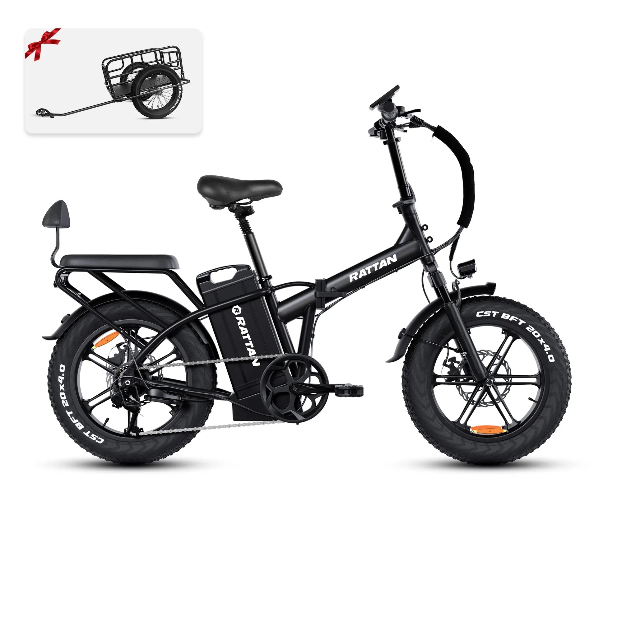 Rattan LM Ultra Folding Fat Tire Electric Bike 